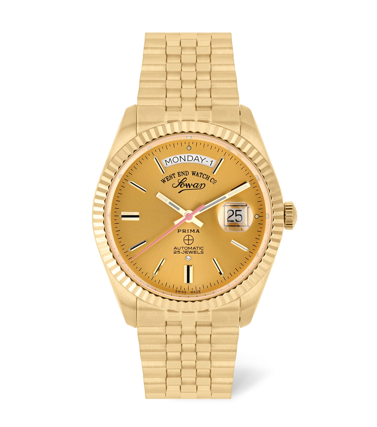Men The Classics 41mm Gold Automatic