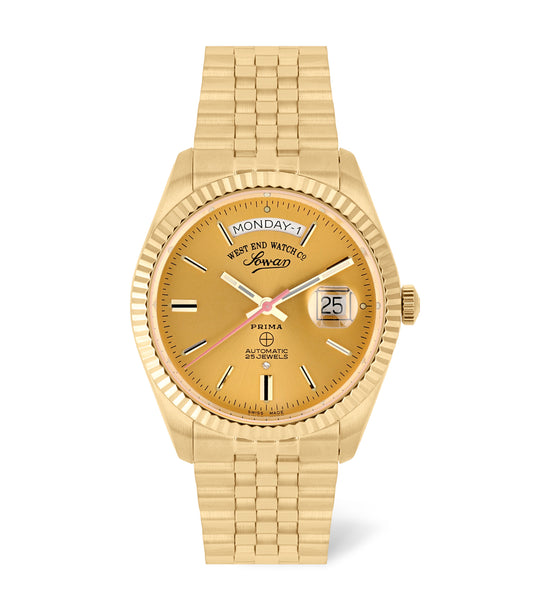 Men The Classics 41mm Gold Automatic