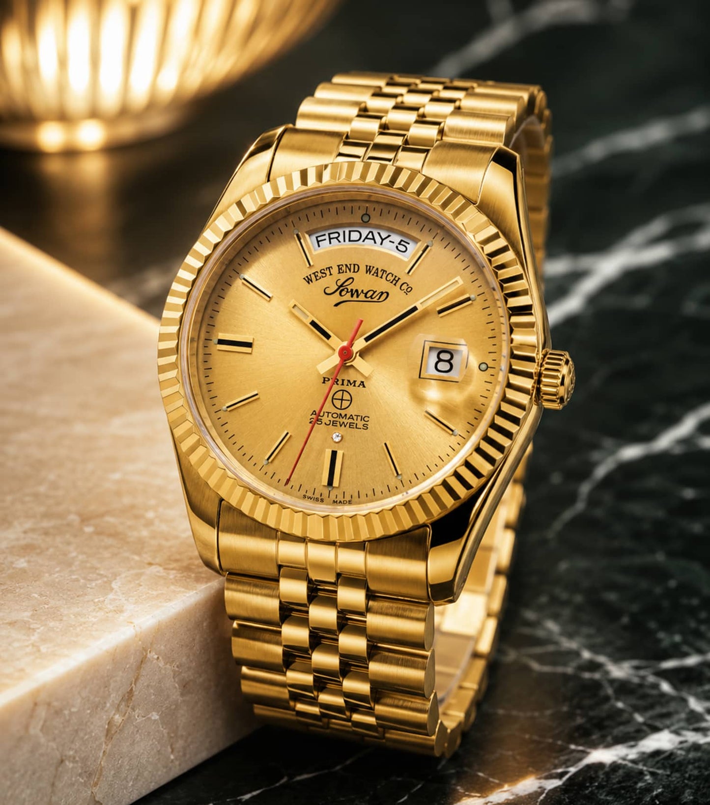 Men The Classics 41mm Champagne Dial