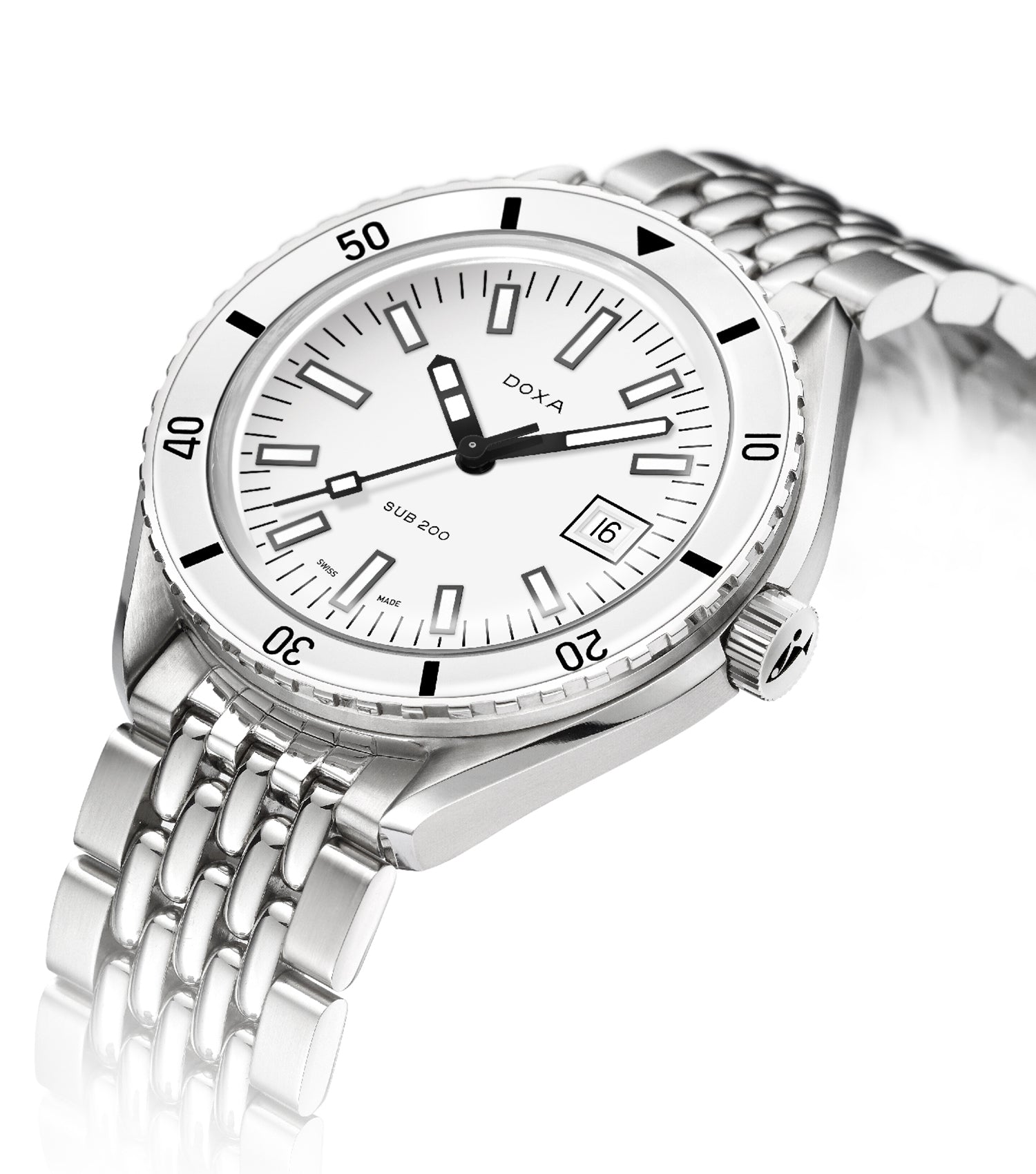 SUB 200 Whitepearl  Automatic Watch Men