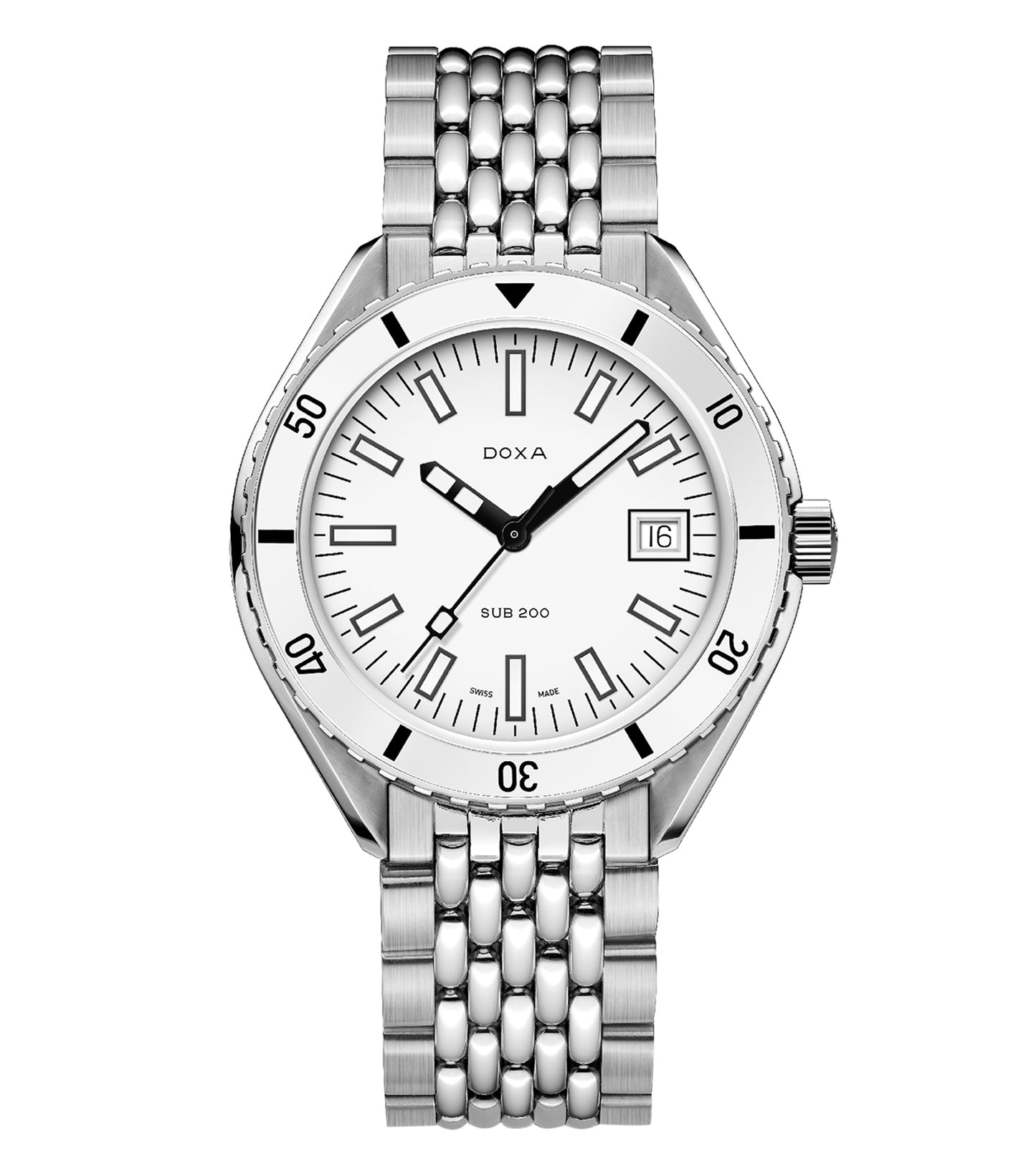 SUB 200 Whitepearl  Automatic Watch Men