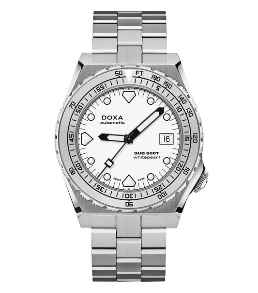 SUB 600T Whitepearl  Automatic Watch Men