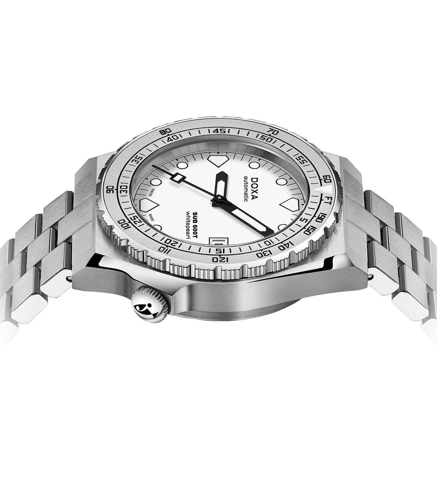 SUB 600T Whitepearl  Automatic Watch Men
