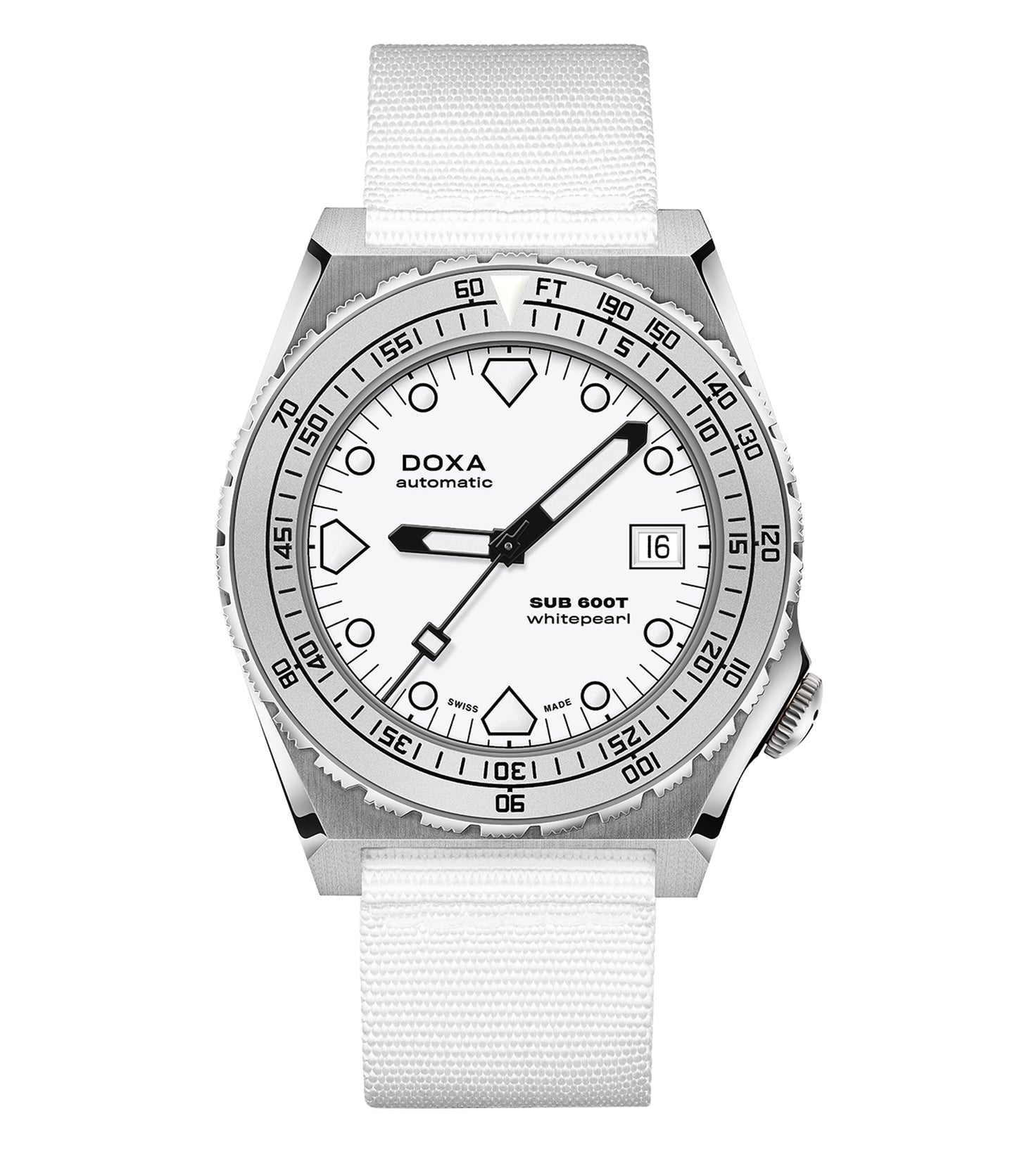 SUB 600T Whitepearl  Automatic Watch Men