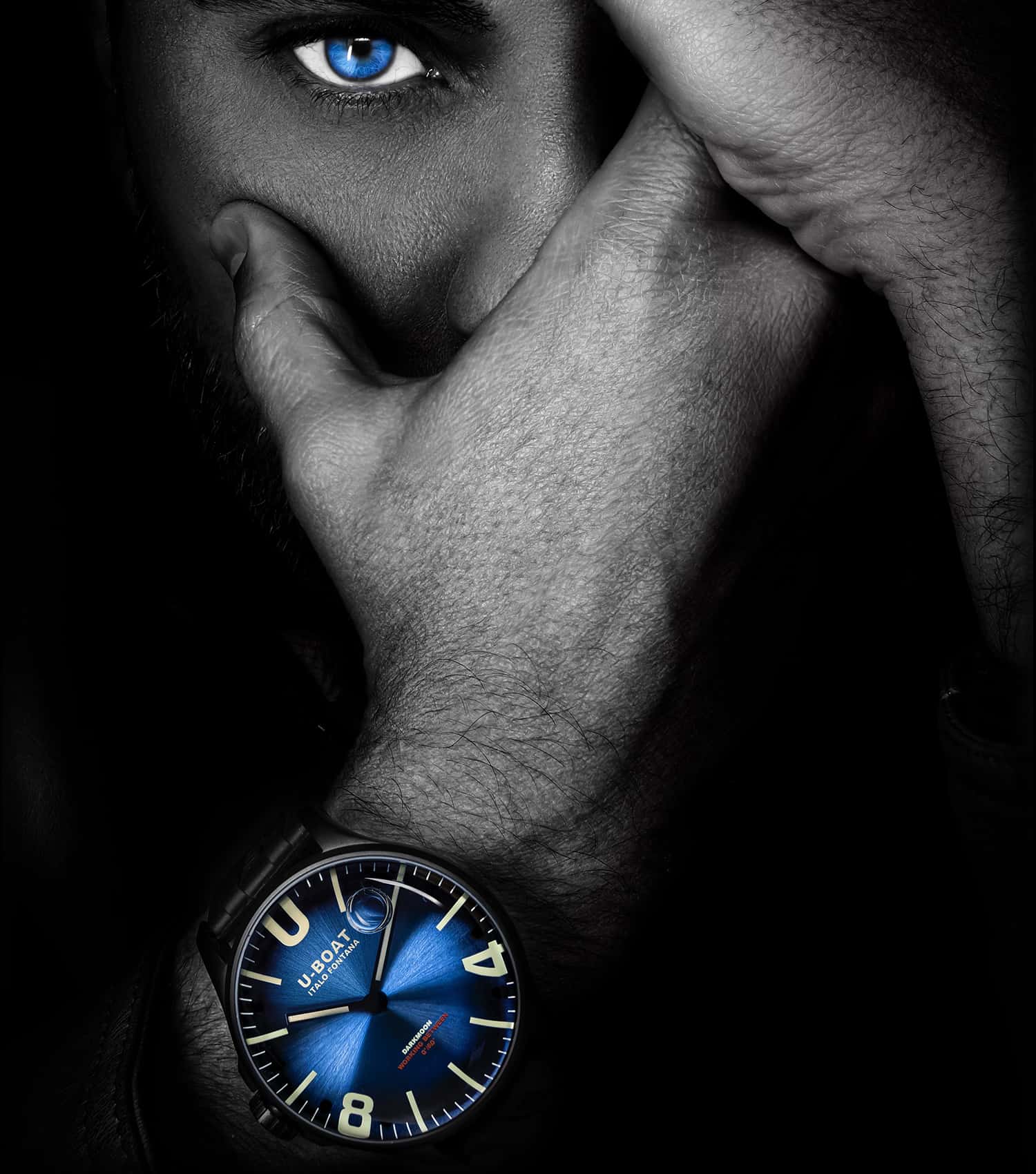 DARKMOON BLUE PVD SOLEIL