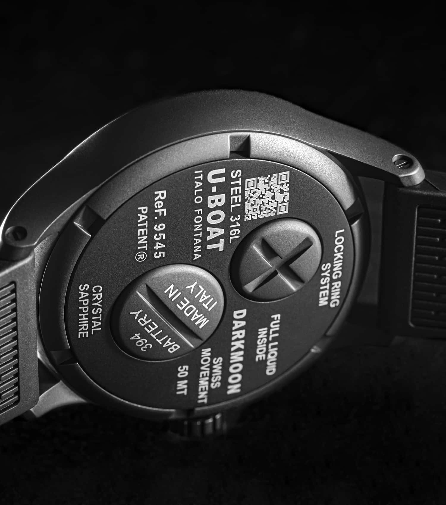 DARKMOON 40 MM BK BLACK CURVED PVD