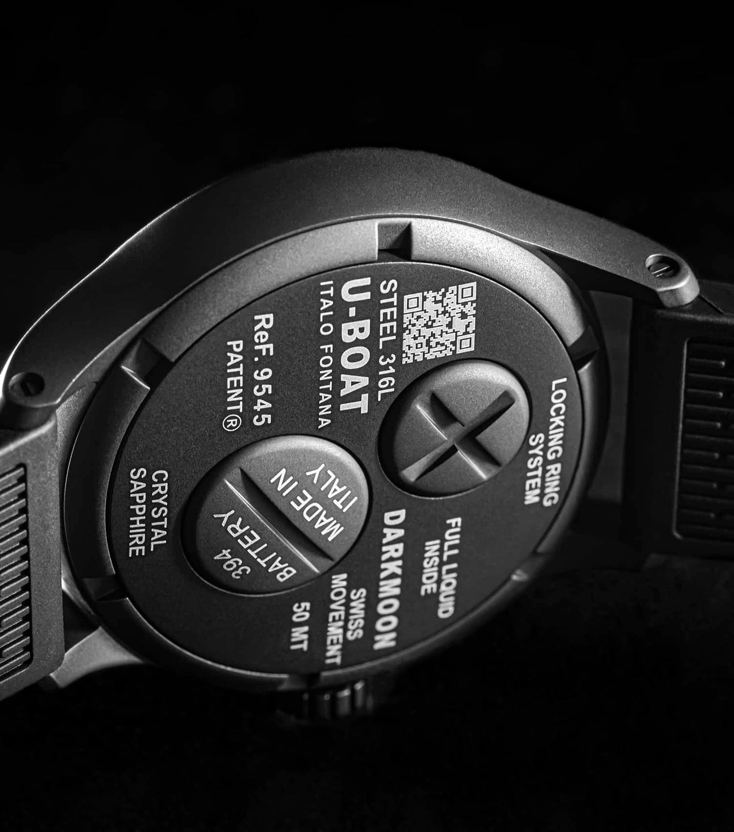 DARKMOON 40 MM BK BLACK CURVED PVD