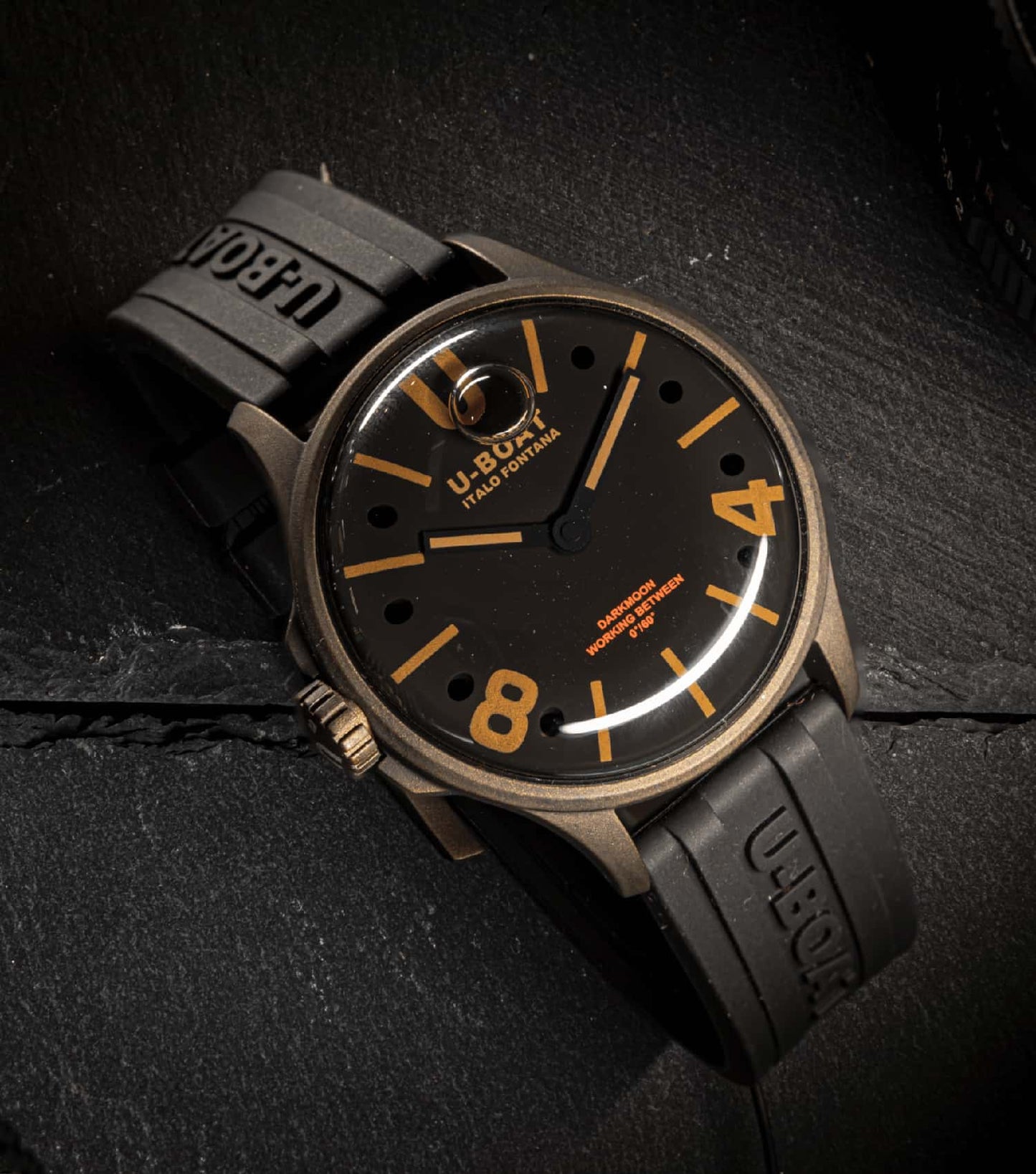 DARKMOON 40MM BK BROWN VINTAGE