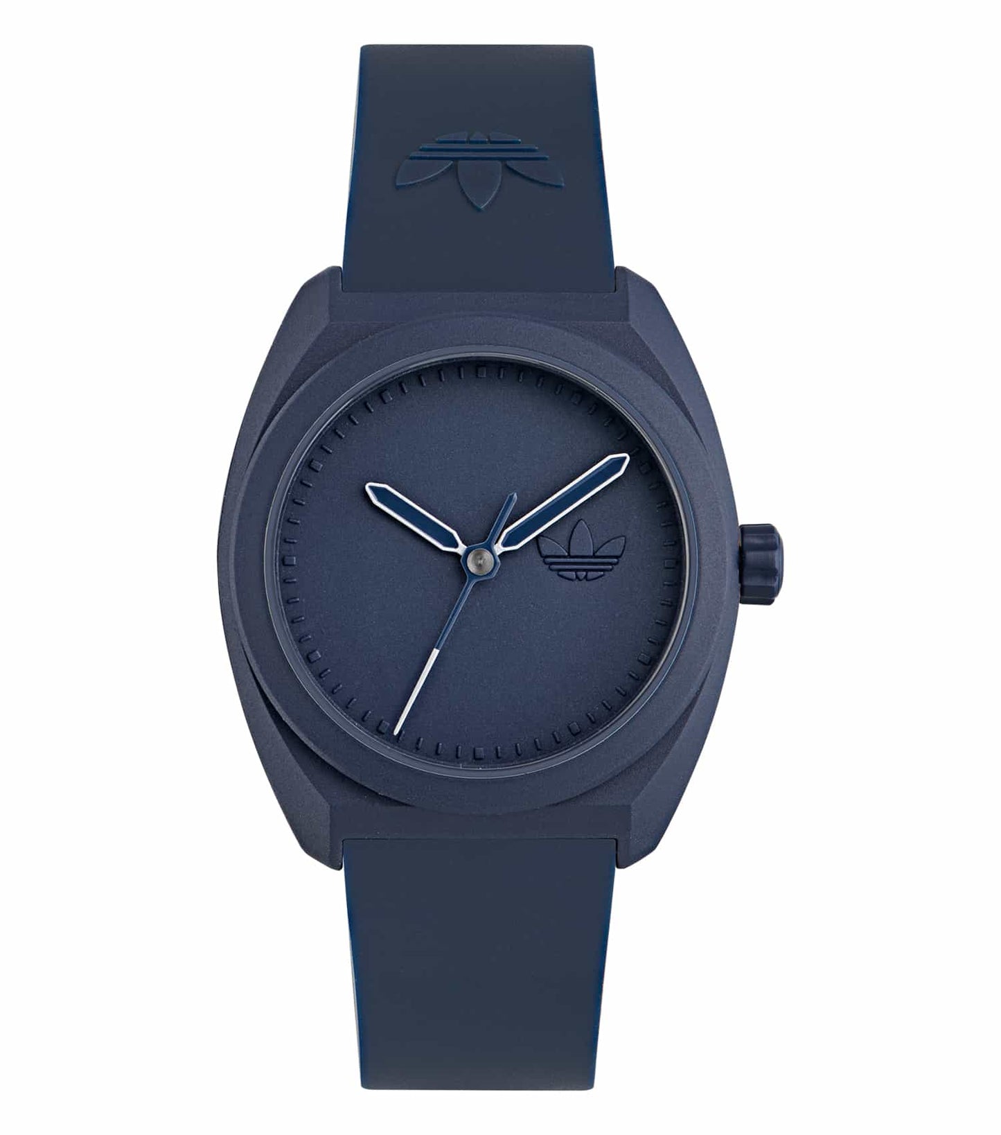 adidas quartz watch featuring sleek design and modern strap with a front-facing angle, perfect for stylish timekeeping enthusiasts.