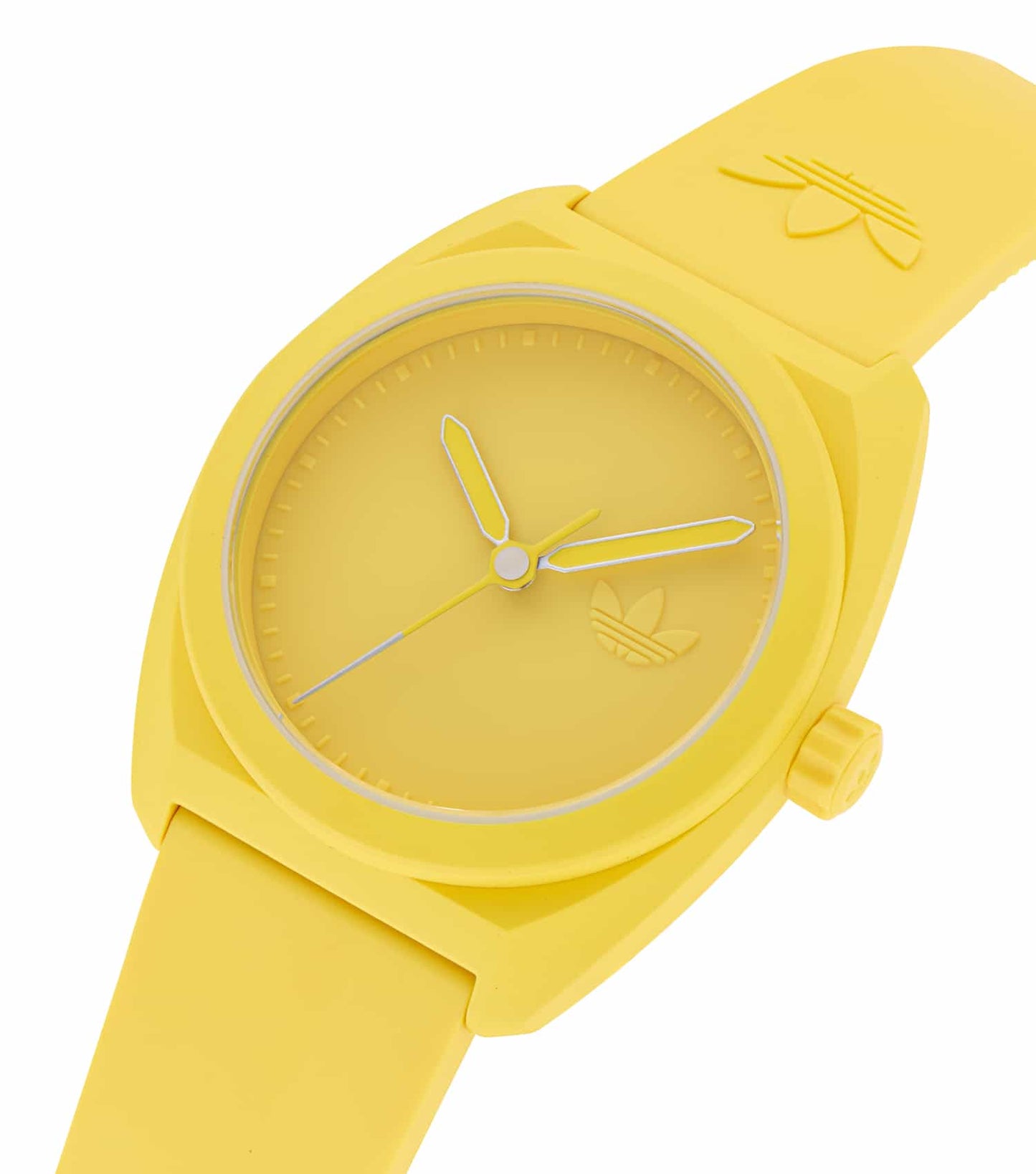 Unisex Project Three Quartz Watch 42mm with Yellow Strap