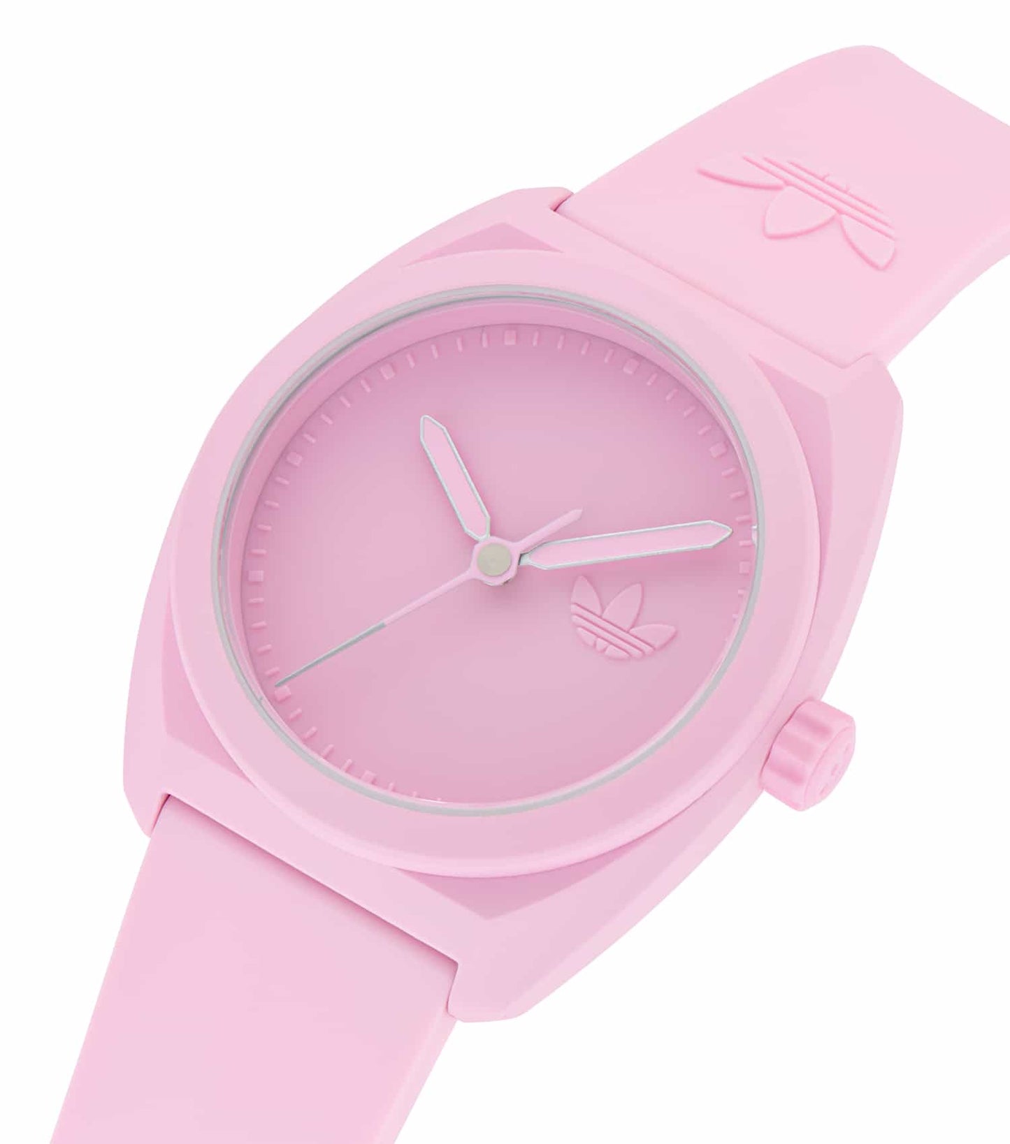 Unisex Project Three Quartz Watch 42mm with Pink Strap