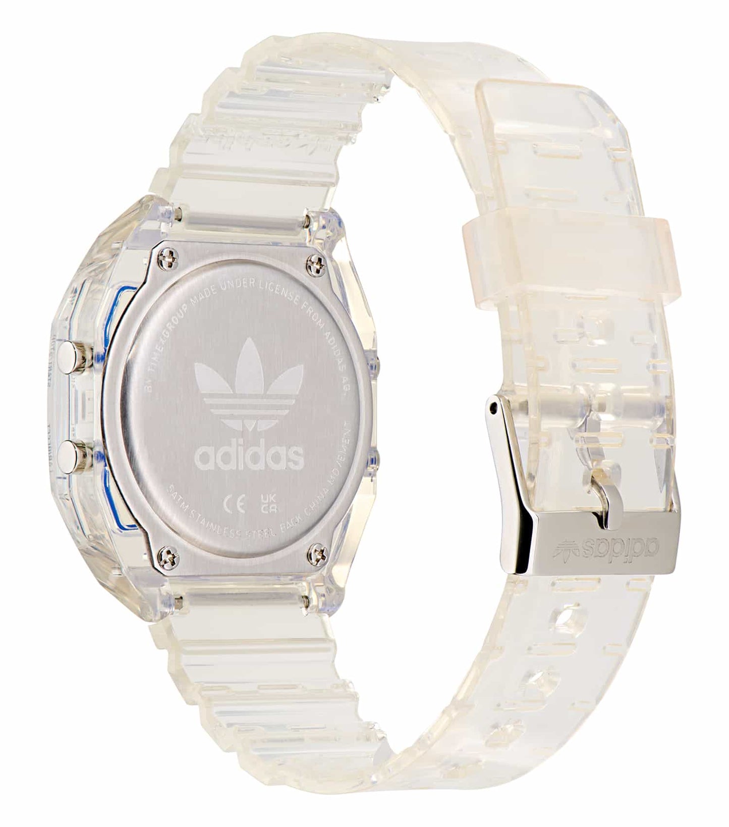 Unisex Digital Two Crystal Digital Watch 36mm