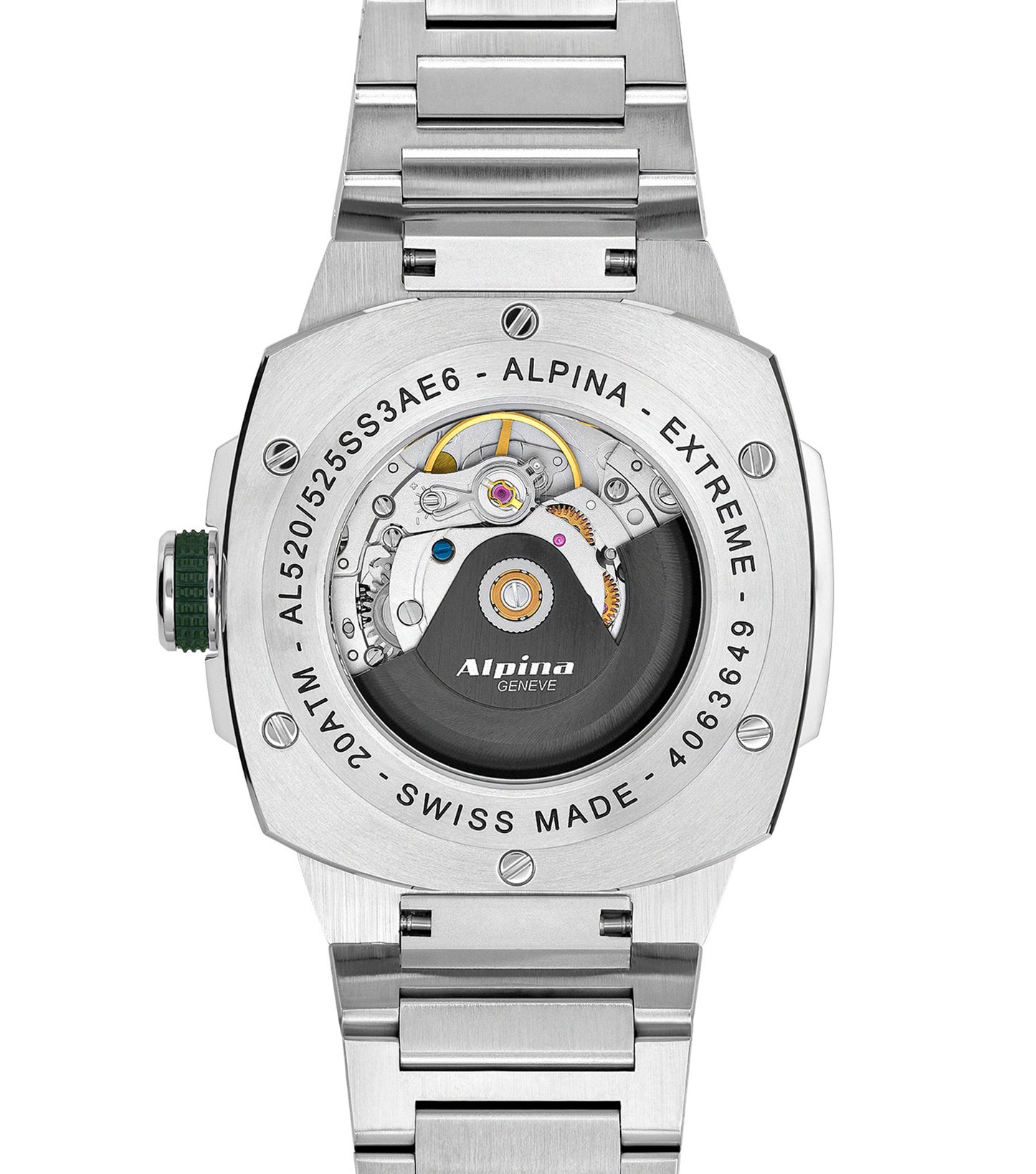 Alpiner Green Automatic Watch Men