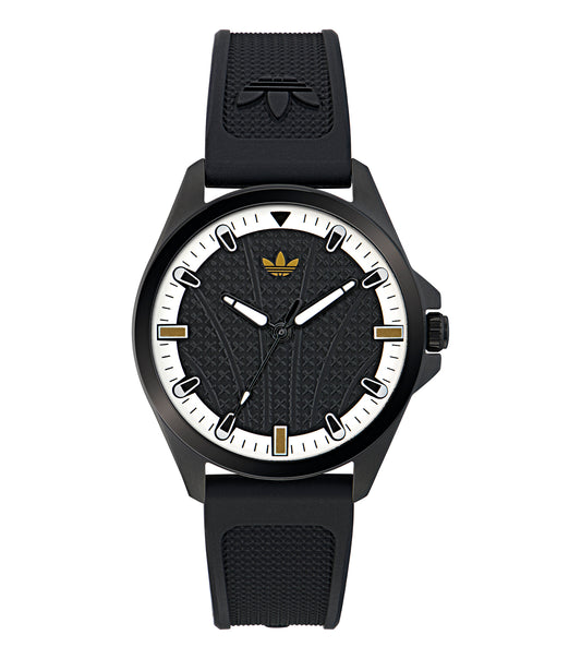 IP Black SST Case Black Dial Black Silicone Strap