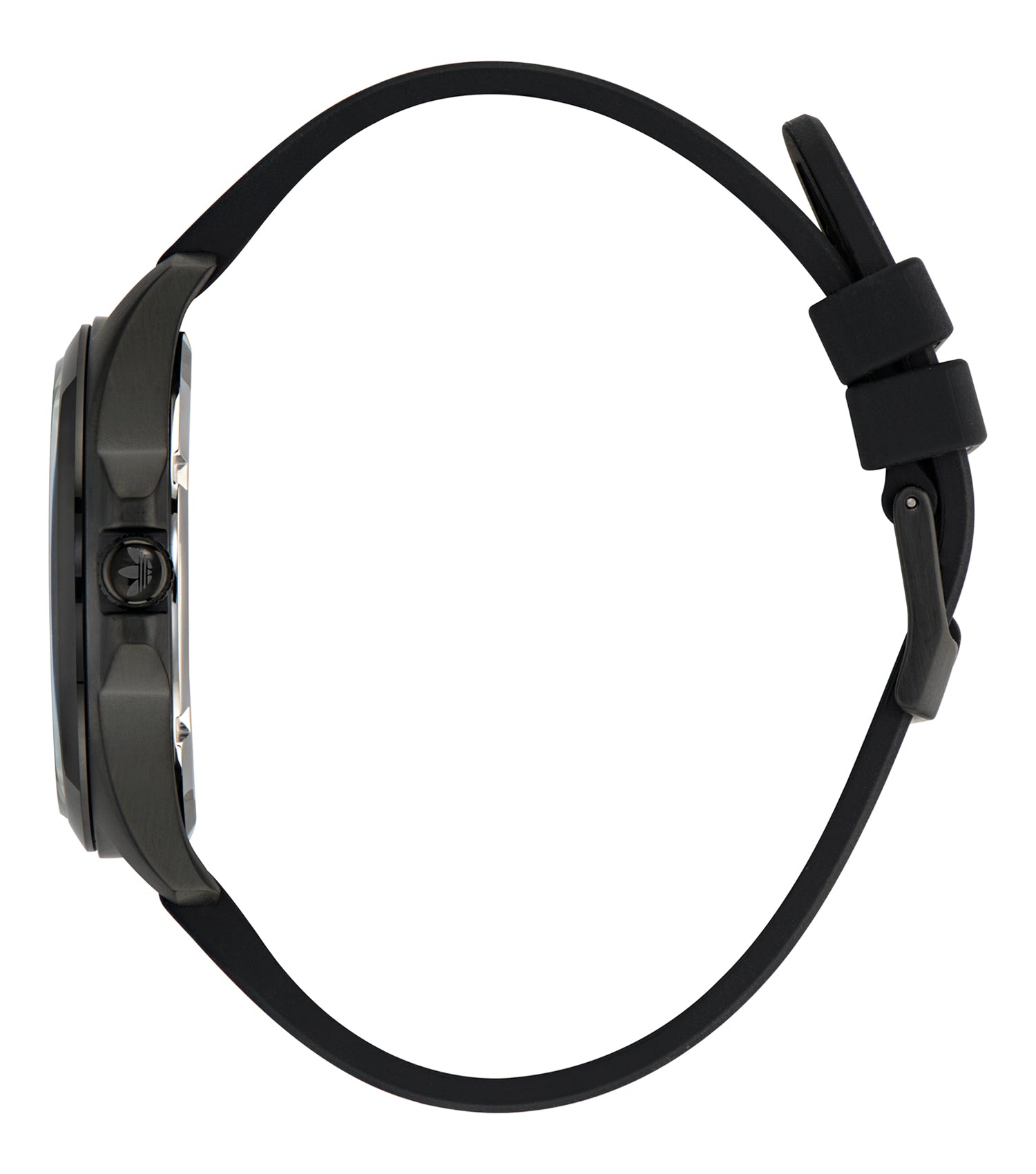 IP Black SST Case Black Dial Black Silicone Strap