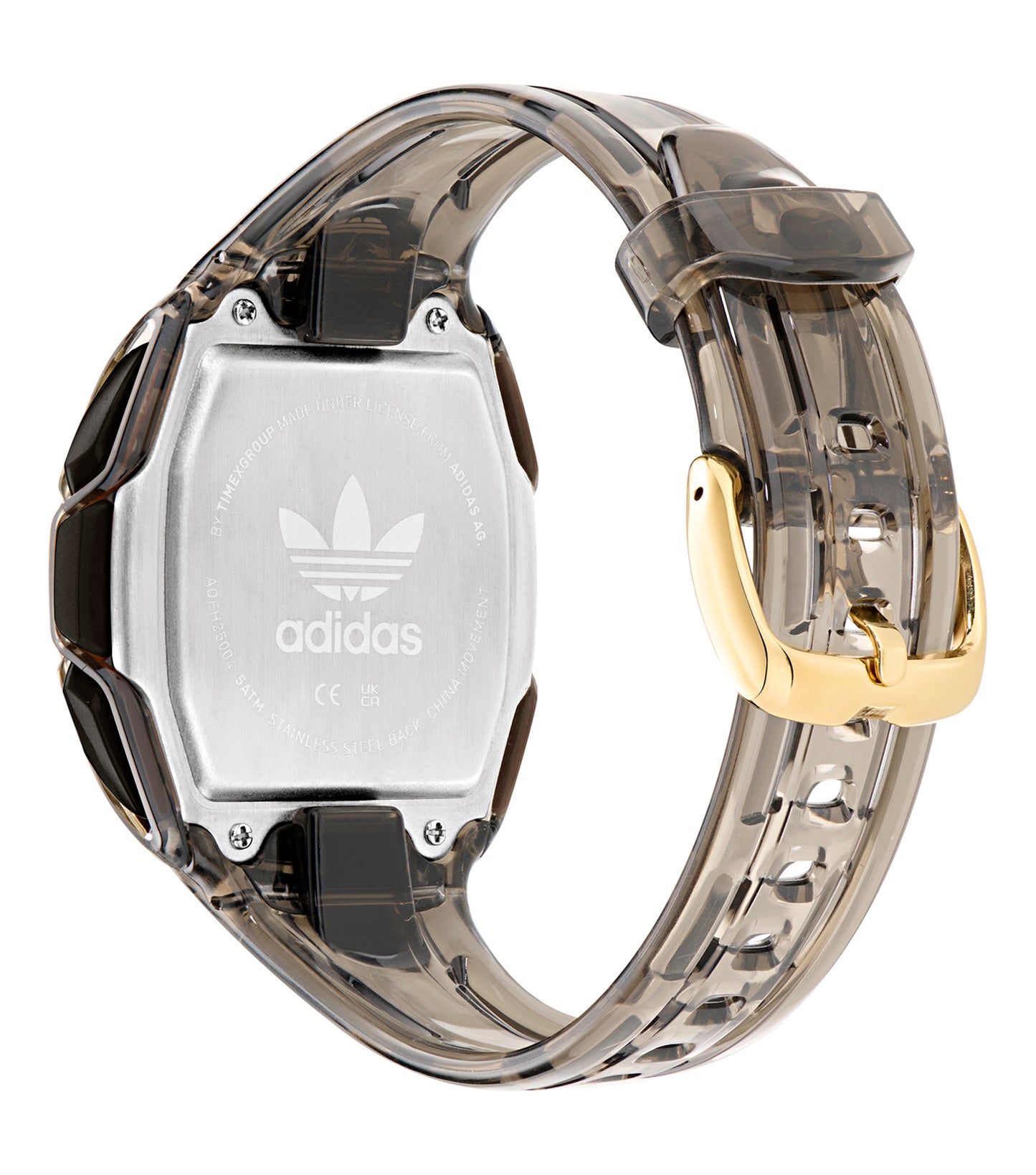 Black Traslucent Resin Case Black Mask Black Traslucent Resin Strap