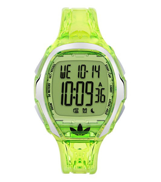 Green Traslucent Resin Case Green Mask Green Traslucent Resin Strap