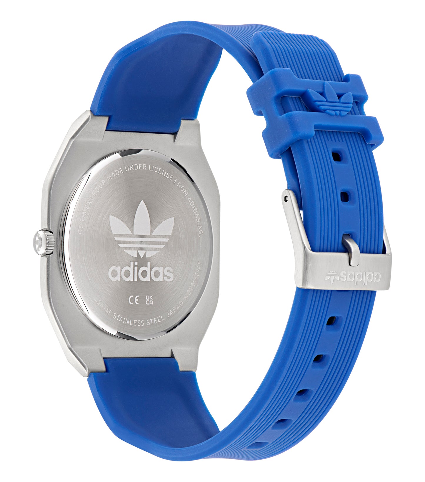 SST Case Blue Dial Blue Silicone Strap