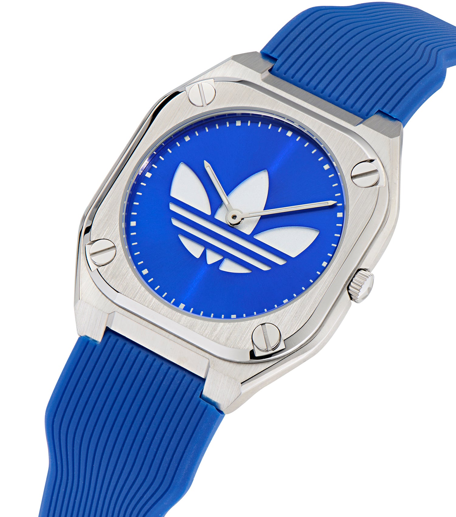 SST Case Blue Dial Blue Silicone Strap