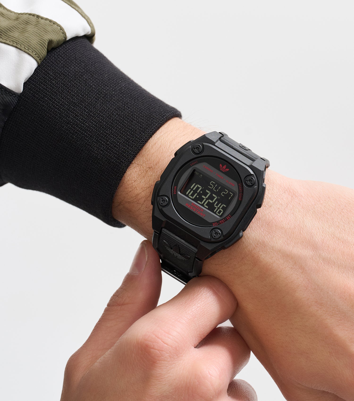 Black Resin Case Black Mask Black Resin Strap