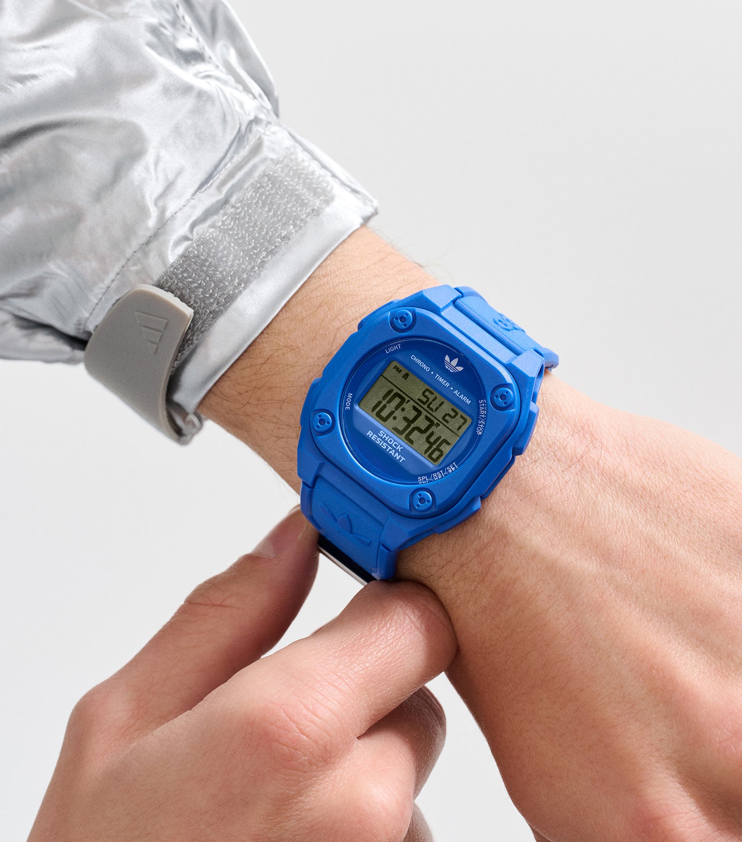 Blue Resin Case Blue Mask Blue Resin Strap