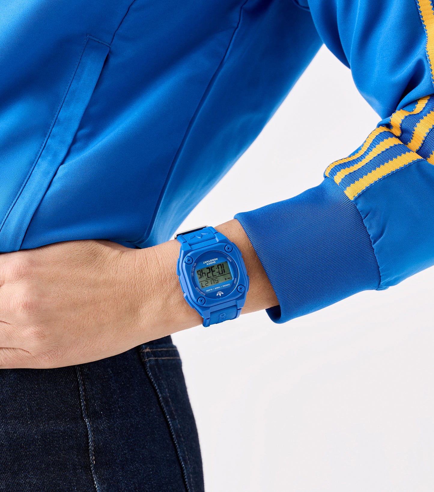 Blue Resin Case Blue Mask Blue Resin Strap