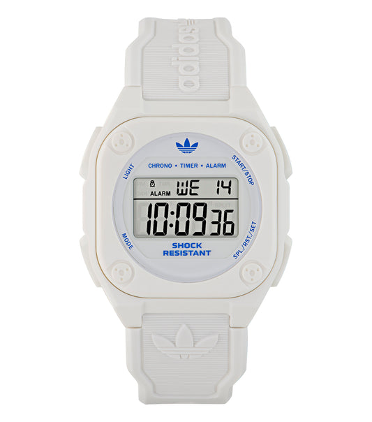 White Resin Case White Mask White Resin Strap