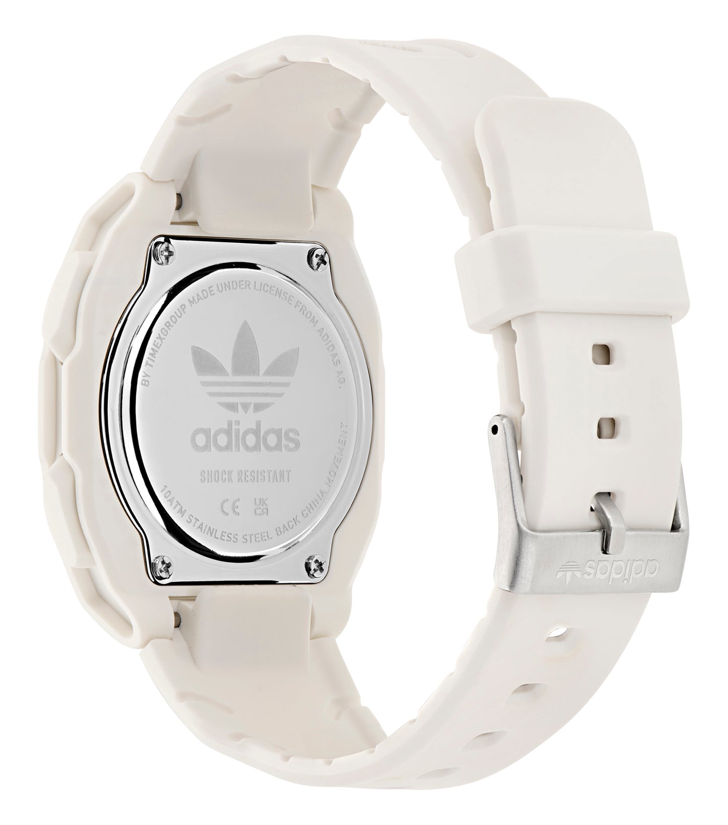 White Resin Case White Mask White Resin Strap