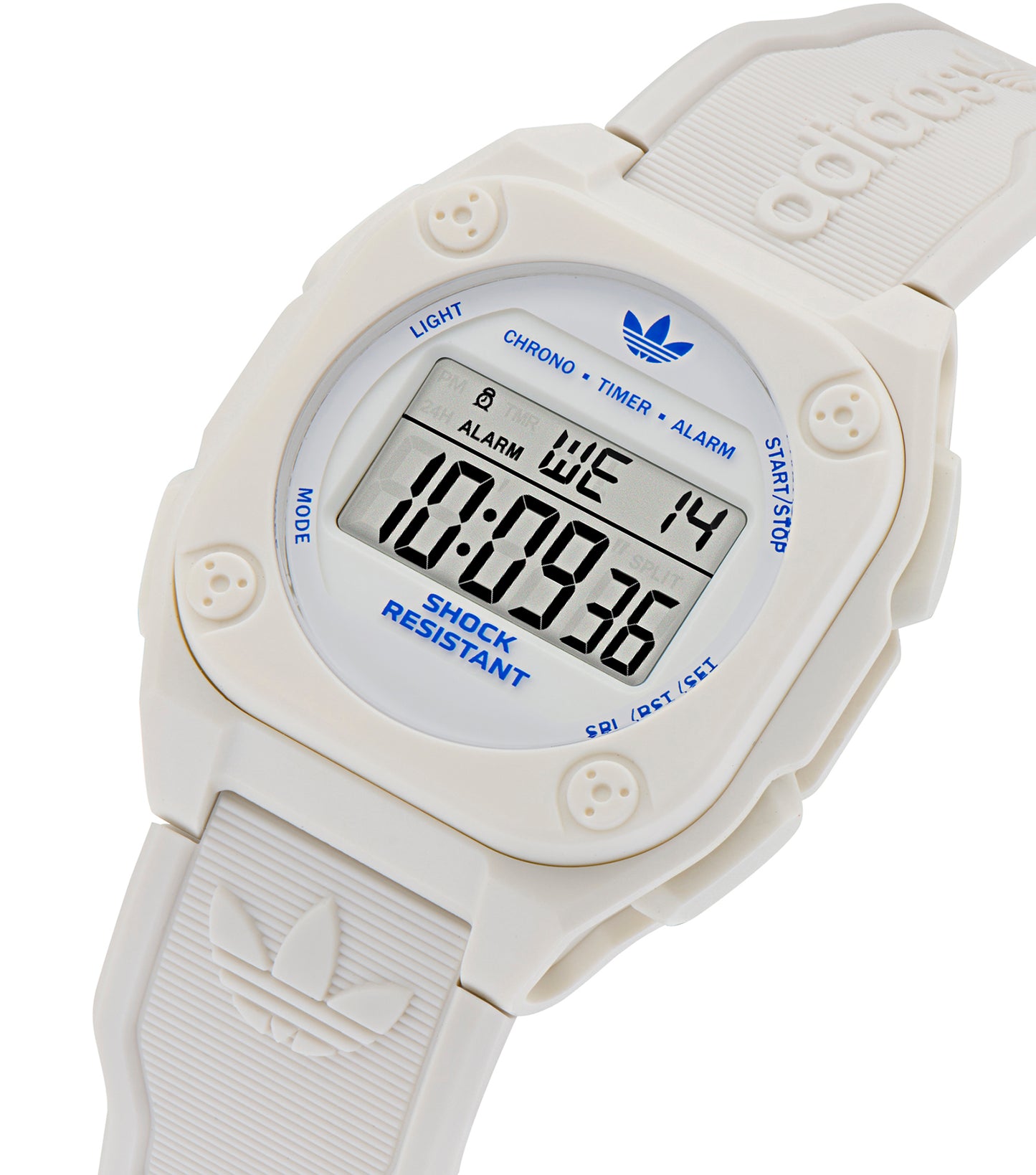 White Resin Case White Mask White Resin Strap