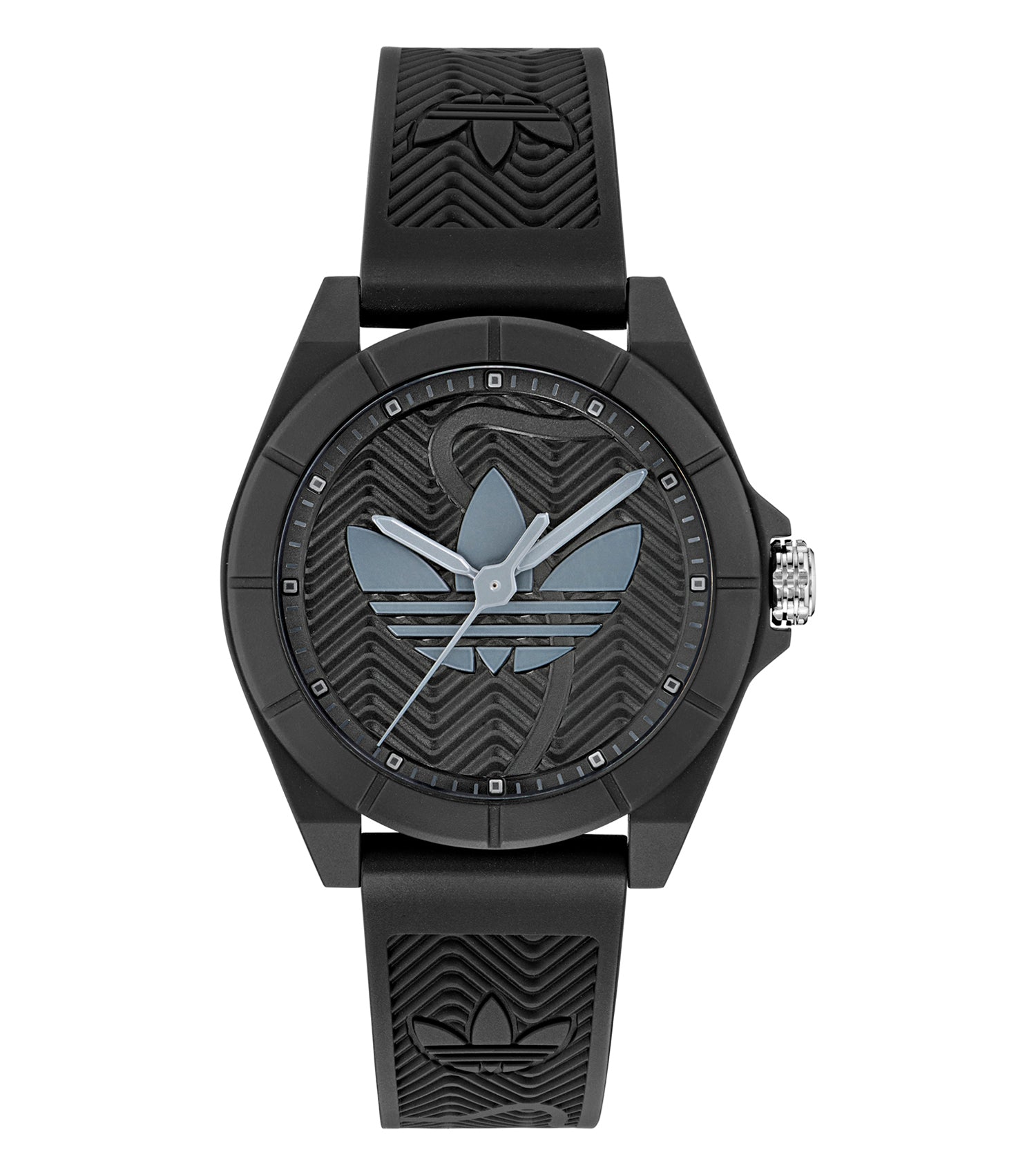 Black Resin Case Black Dial Black Resin Strap