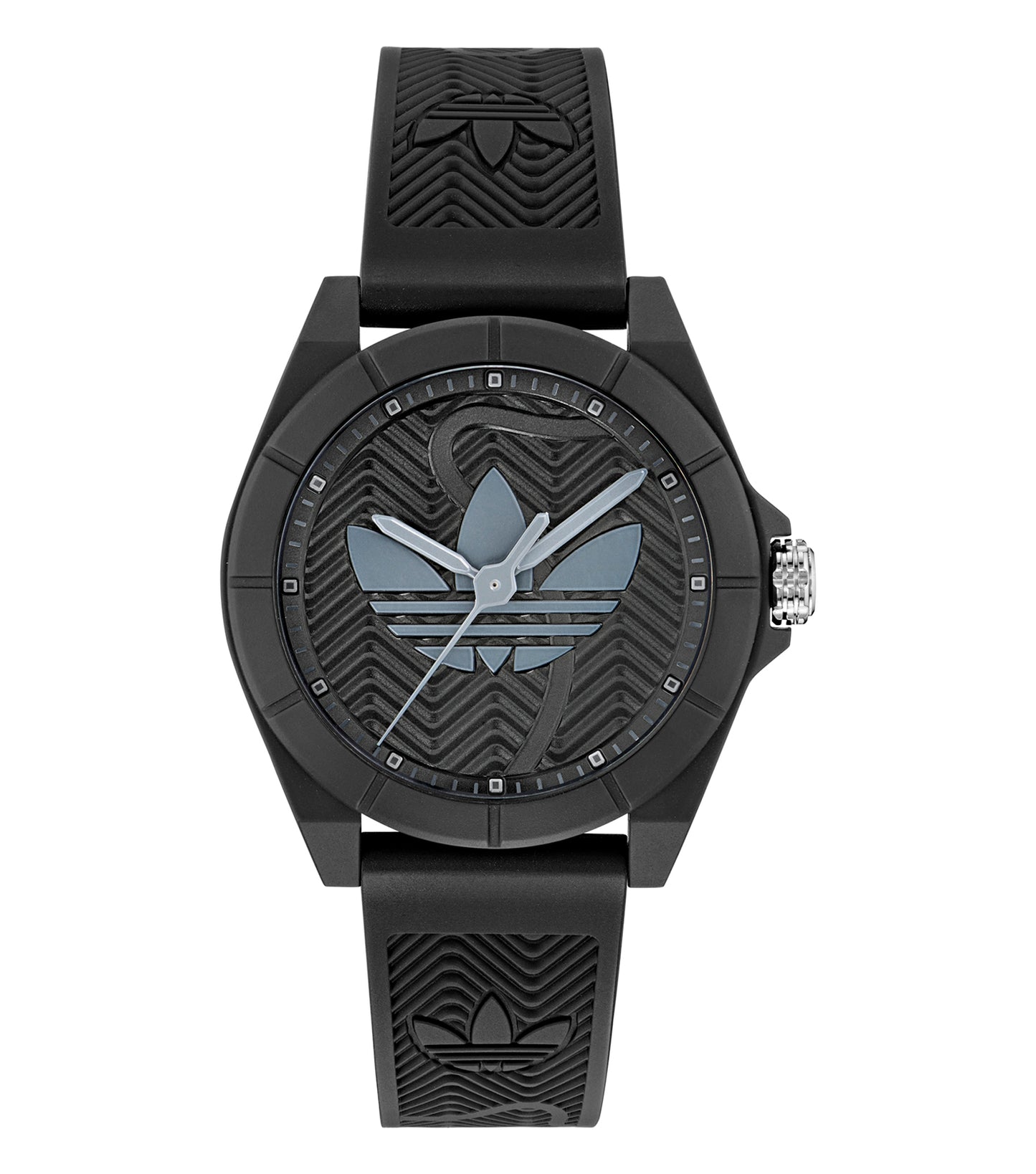 Black Resin Case Black Dial Black Resin Strap