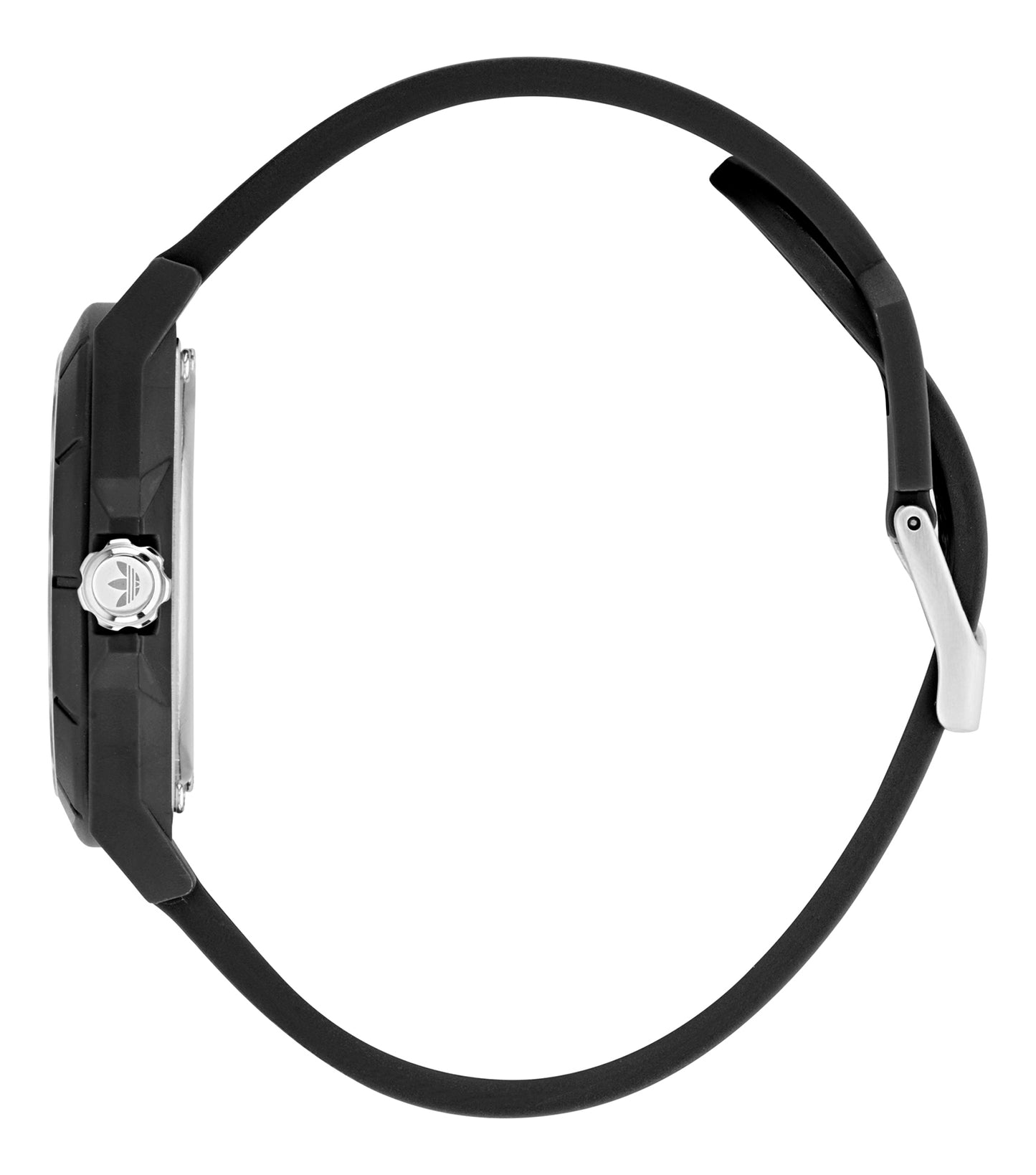 Black Resin Case Black Dial Black Resin Strap