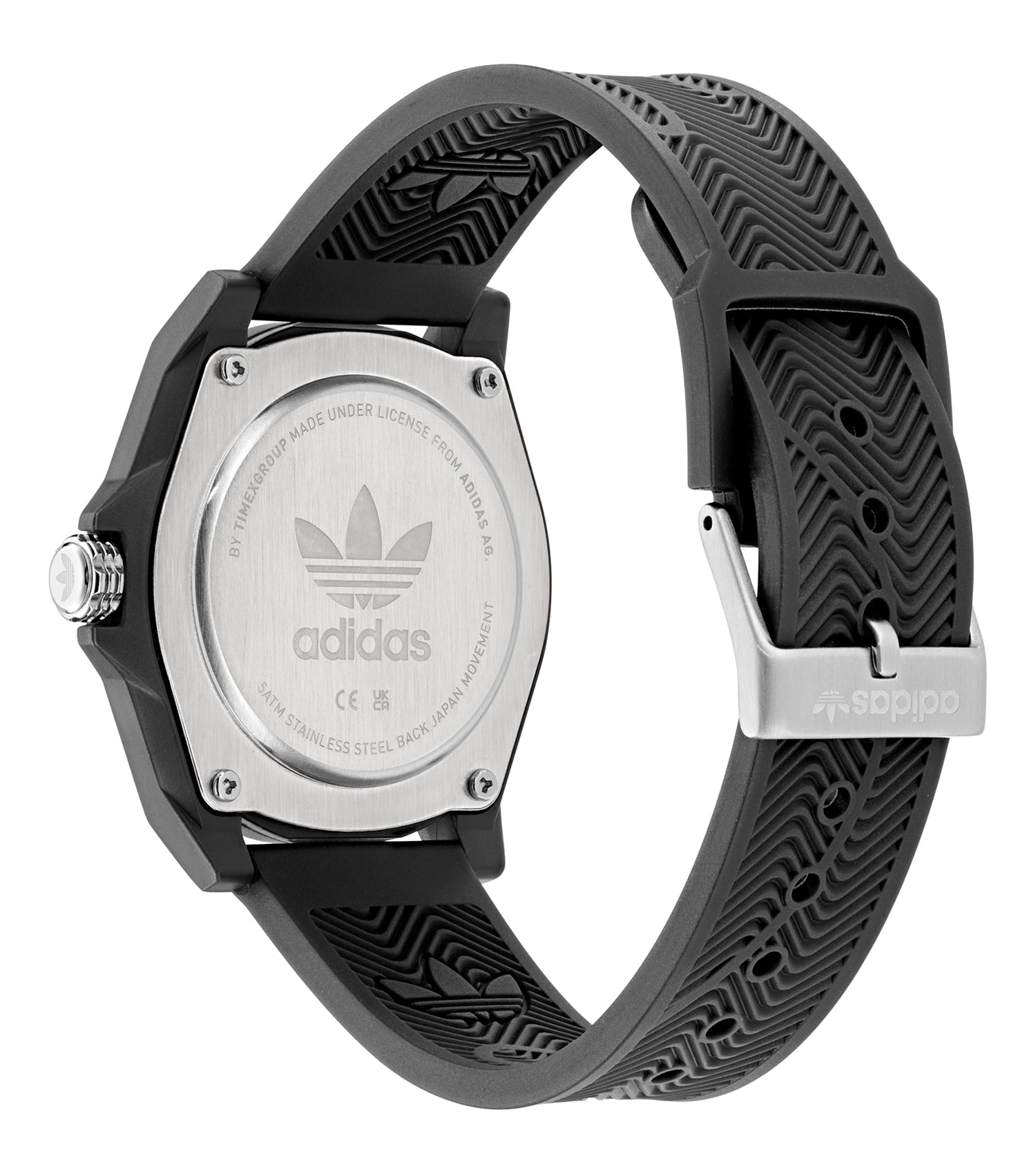Black Resin Case Black Dial Black Resin Strap