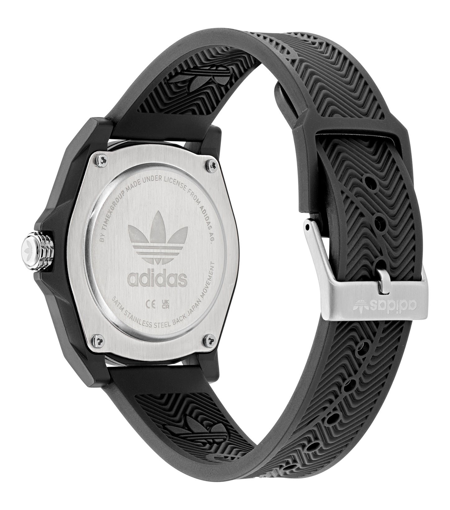 Black Resin Case Black Dial Black Resin Strap