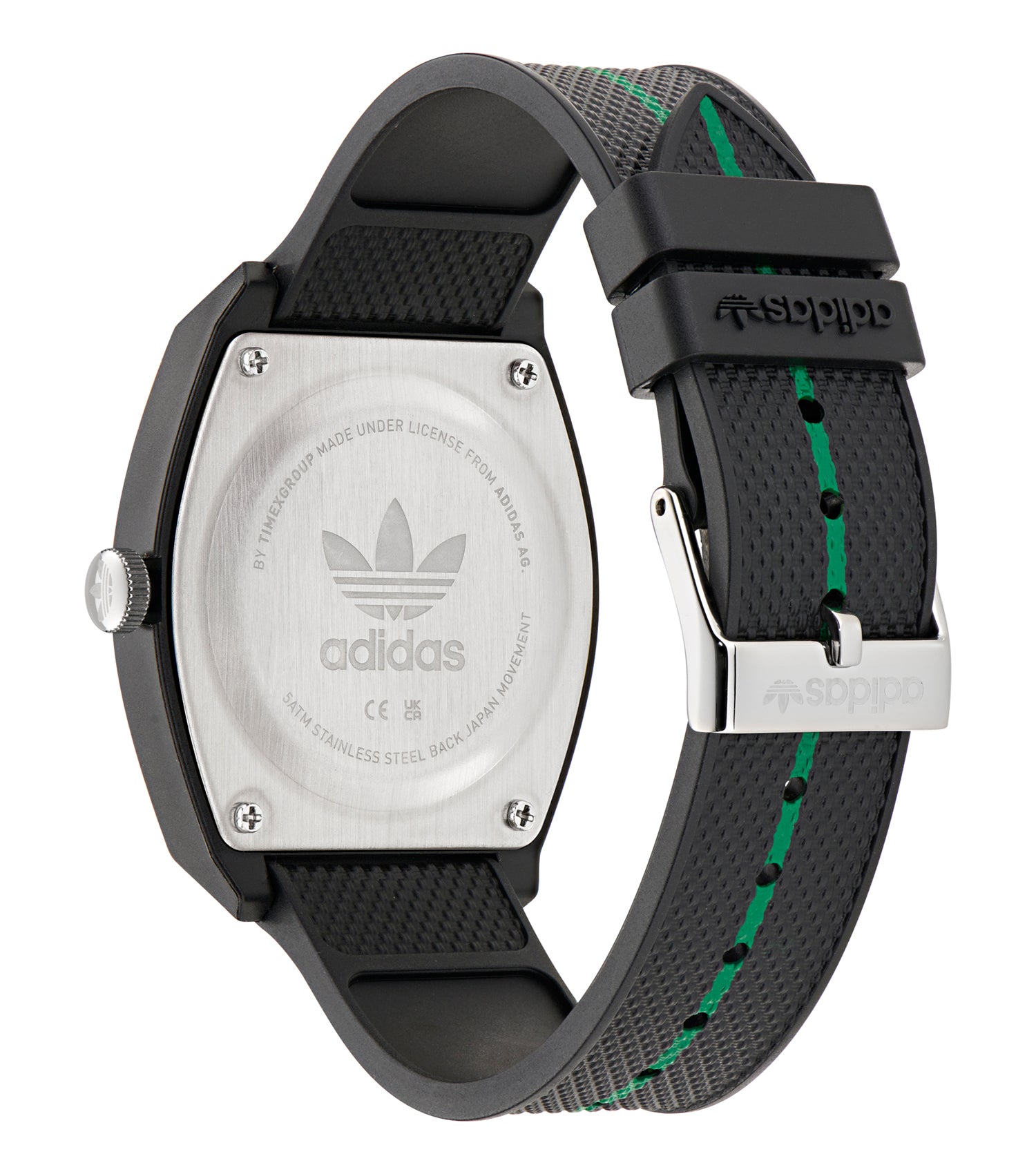 Black Resin Case Black Dial Black Resin Strap