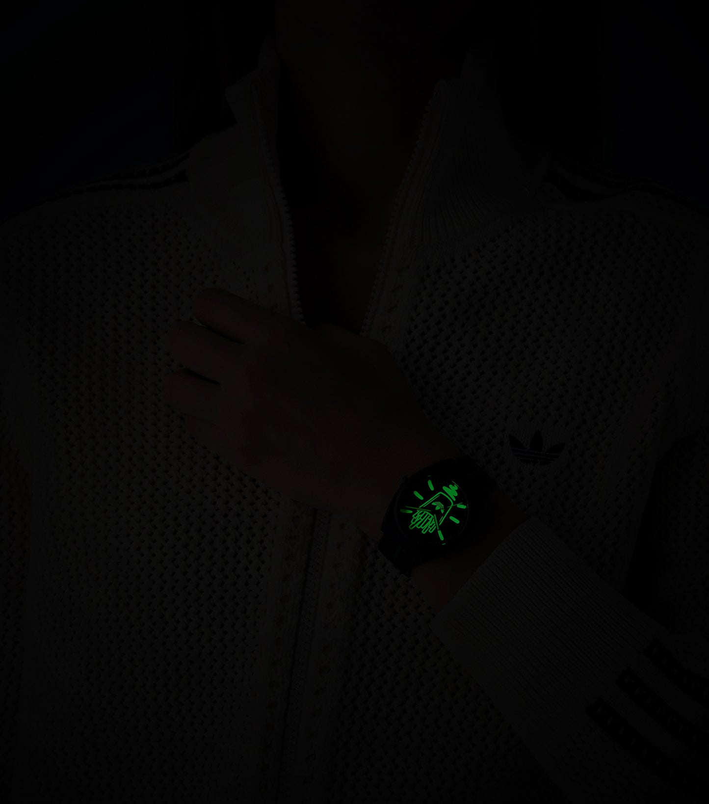 Black Resin Case Black Dial Black Resin Strap