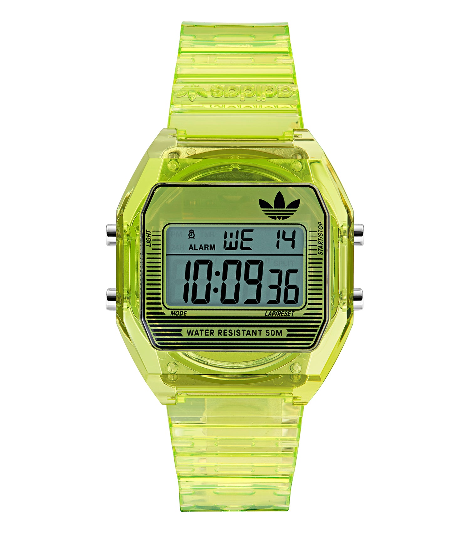 Unisex Digital Two Crystal 36mm