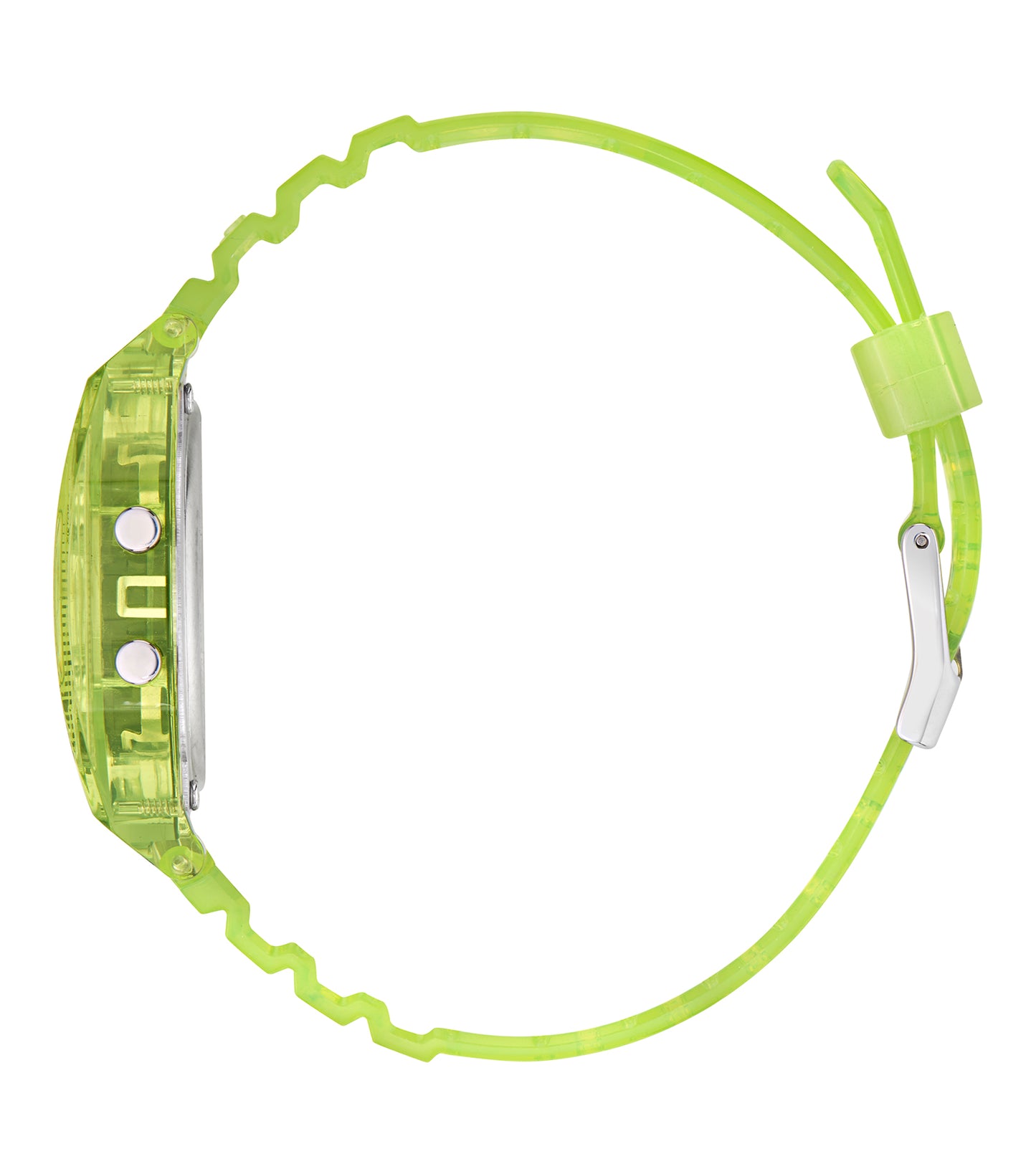 Unisex Digital Two Crystal 36mm