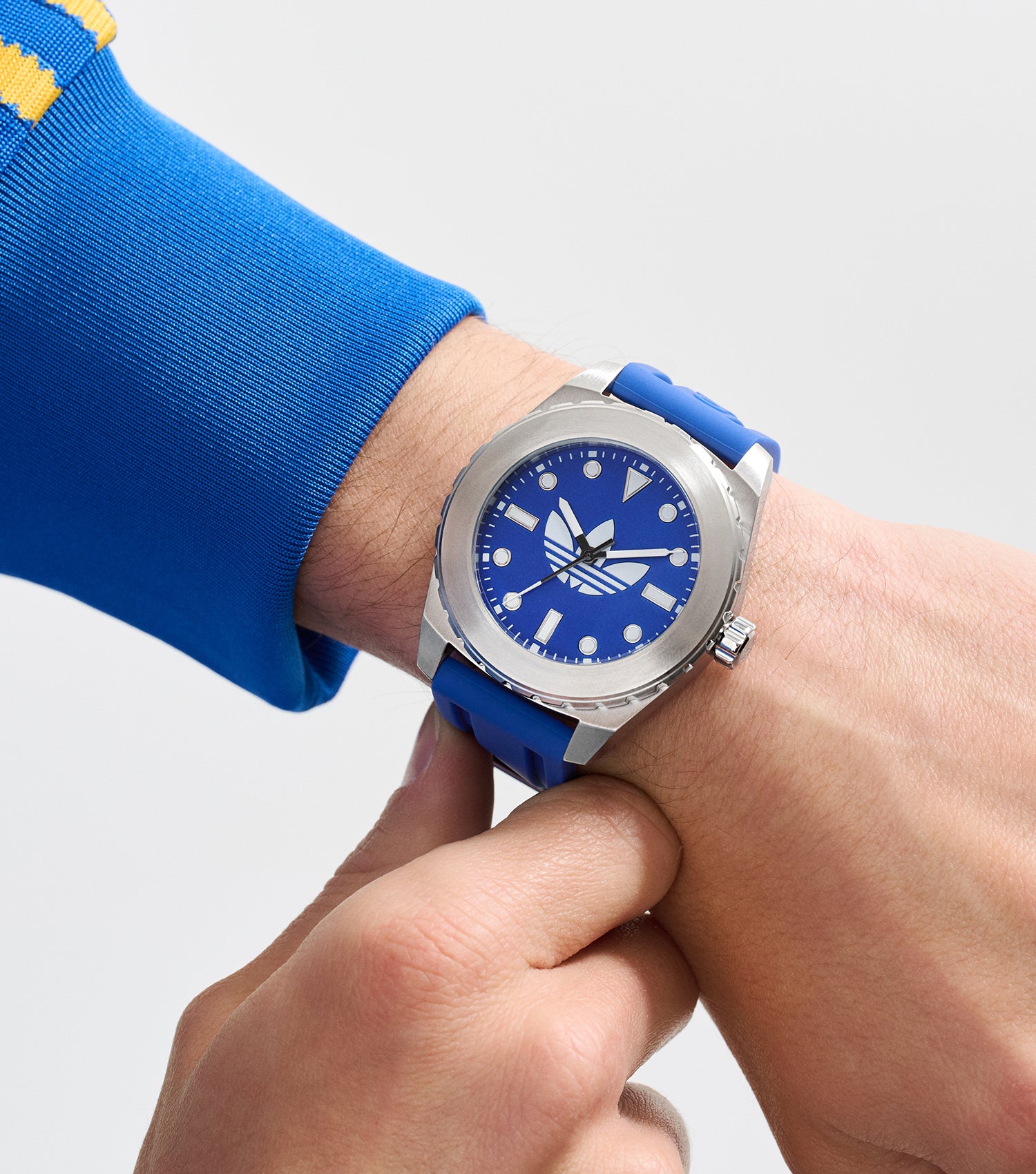 SST Case Blue Dial Blue Silicone Sttap