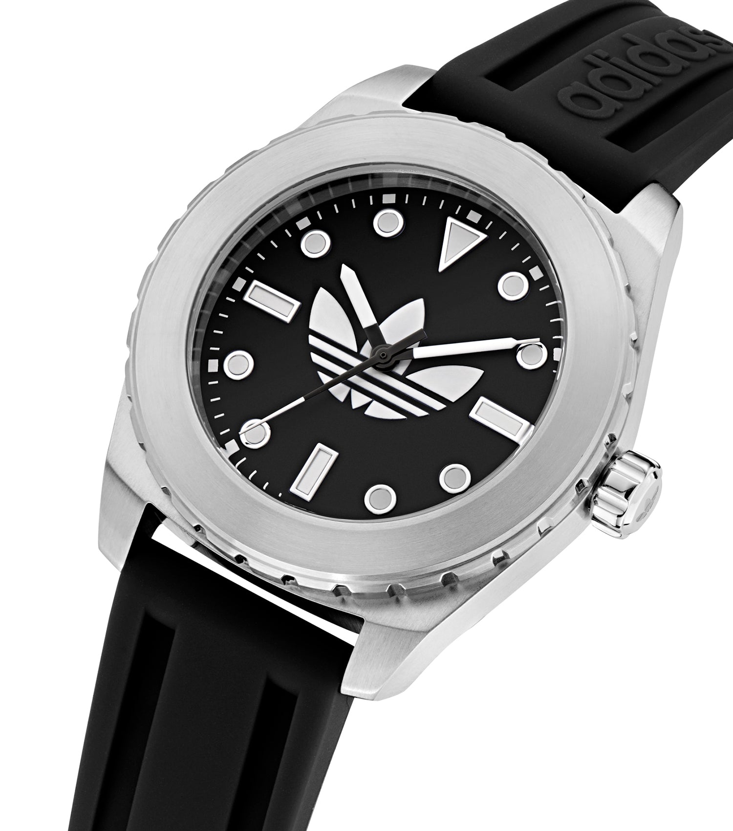 SST Case Black Dial Black Silicone Strap