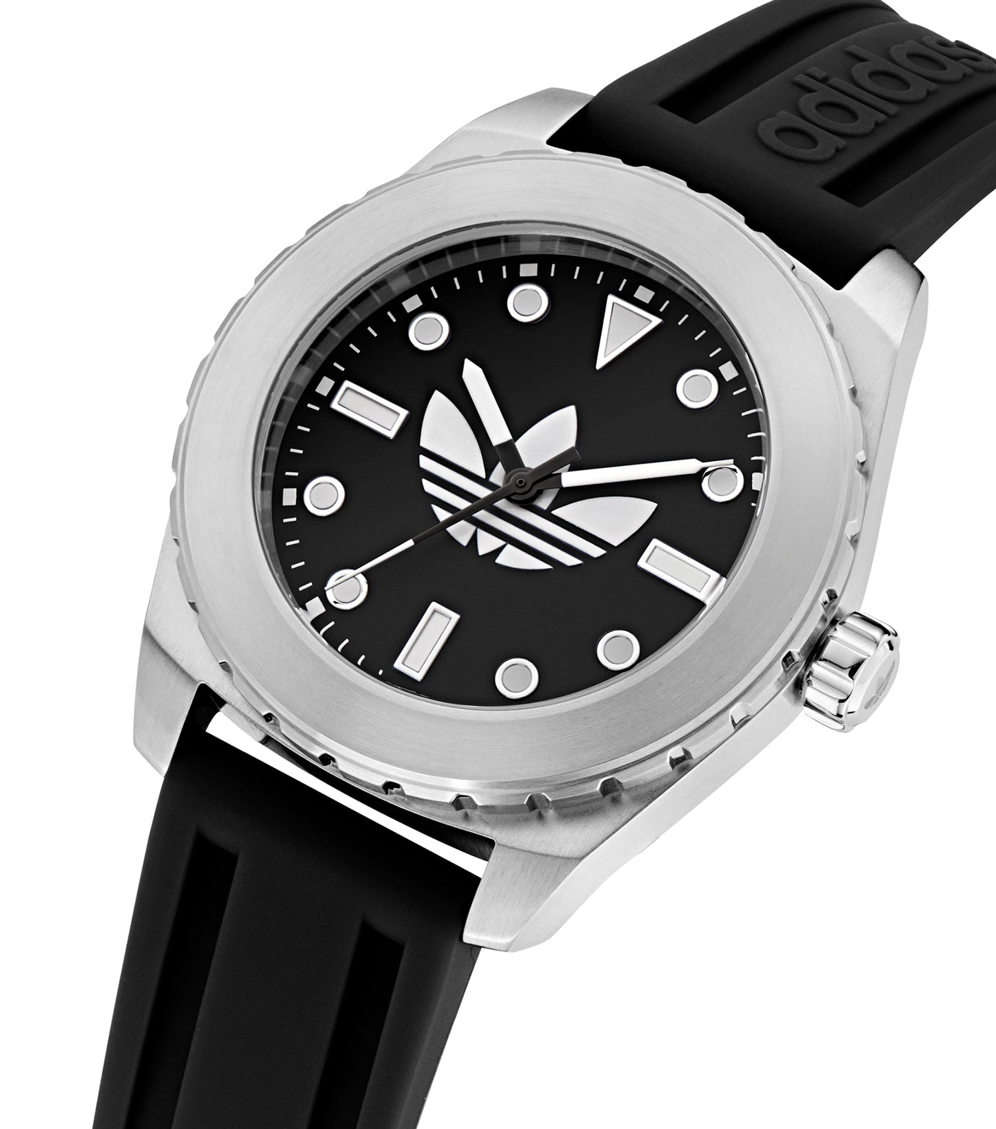 SST Case Black Dial Black Silicone Strap