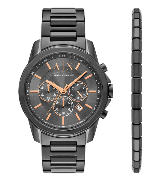 Men BANKS Quartz Watch 44mm