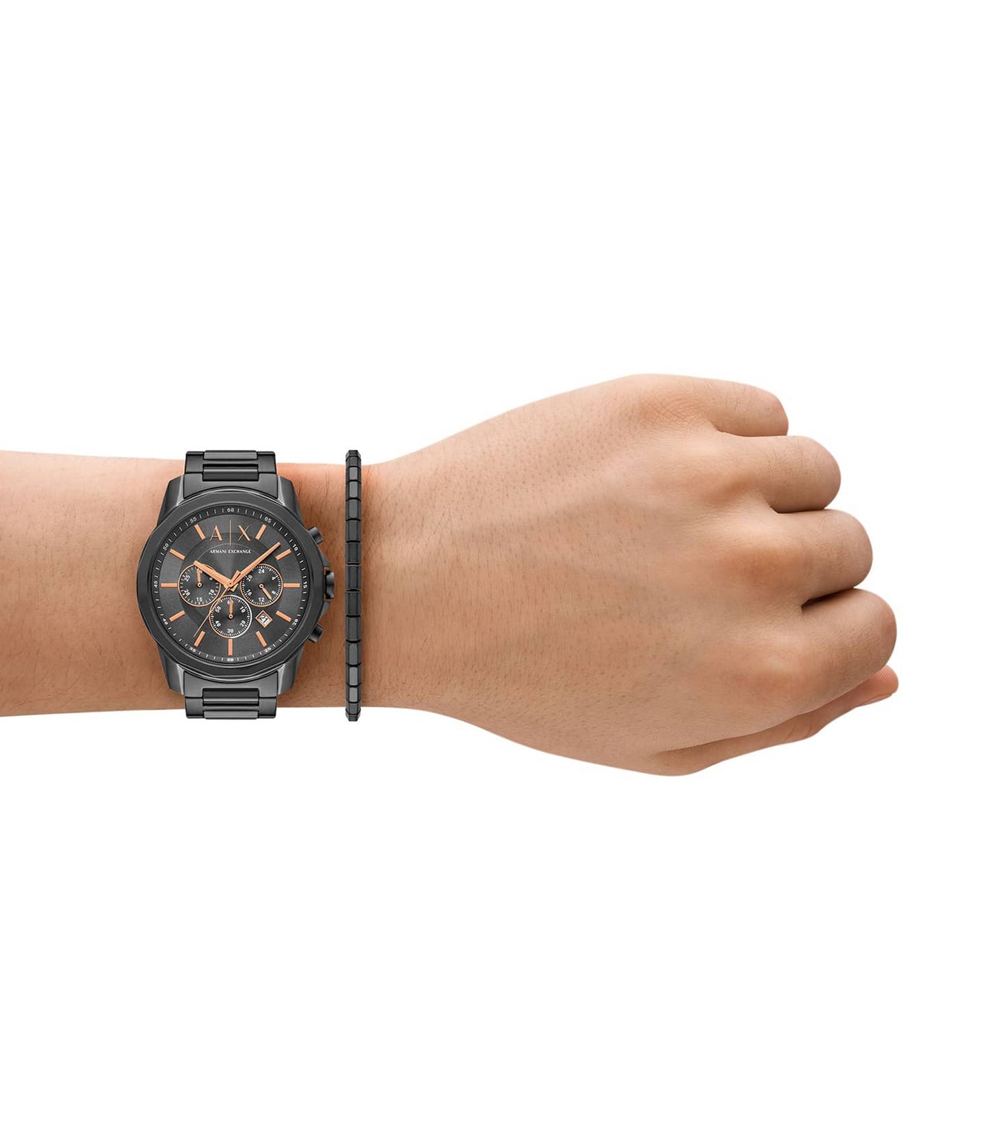 Men BANKS Quartz Watch 44mm