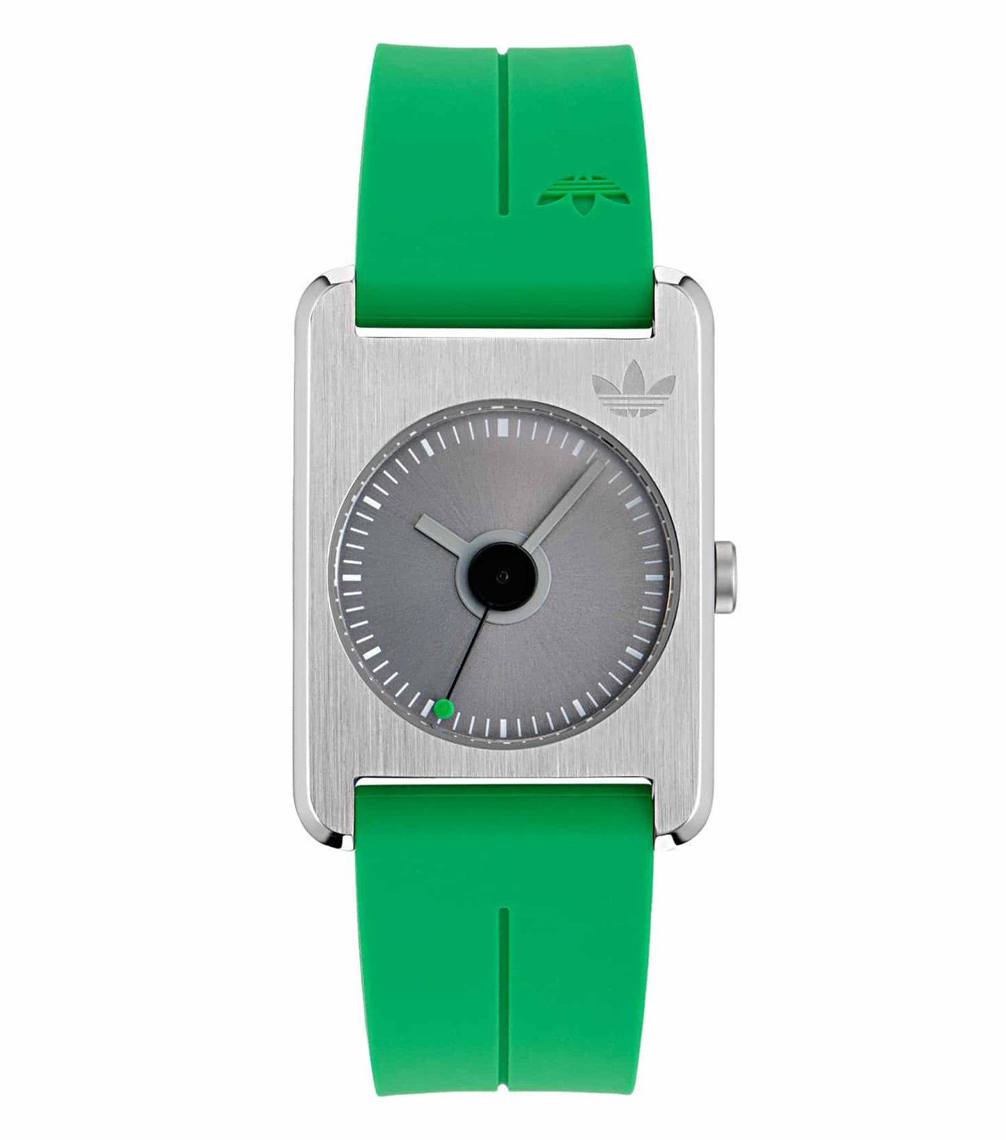 Adidas watch in none color showcasing a minimalist design, with a sleek dial on a subtle side angle, epitomizing style and elegance.