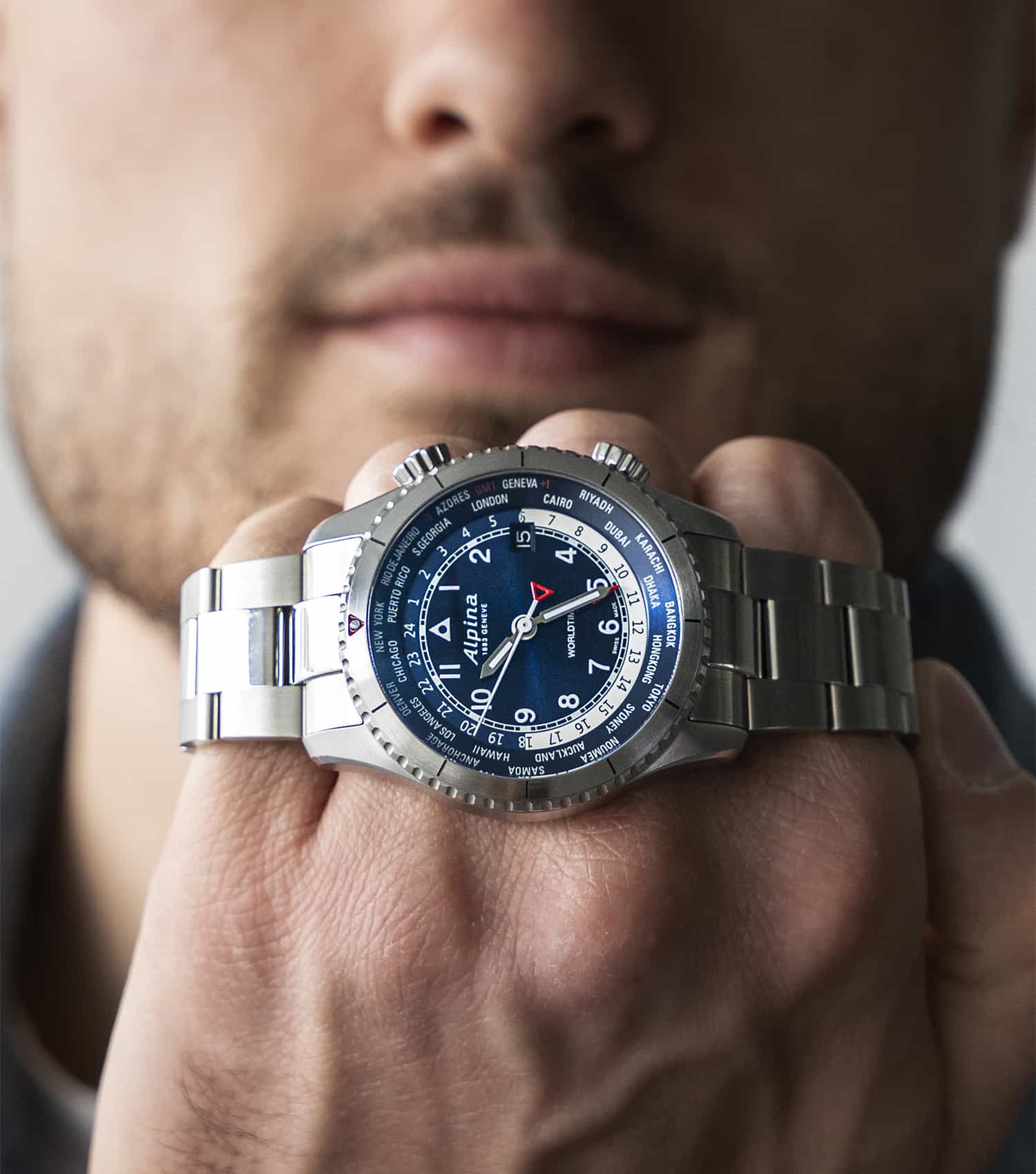 Startimer Pilot Quartz Worldtimer