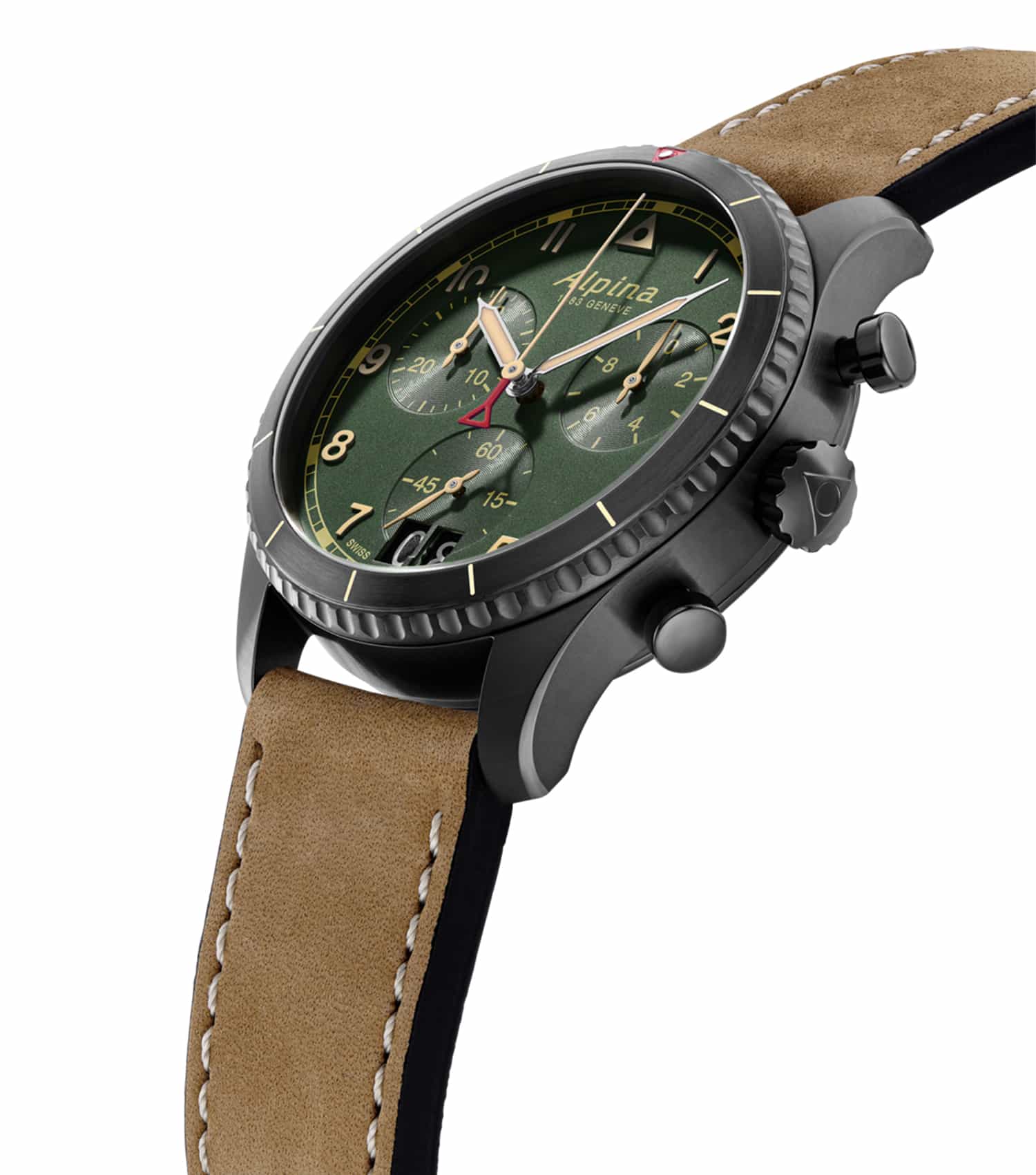 Startimer Pilot Quartz Chronograph Watch Men