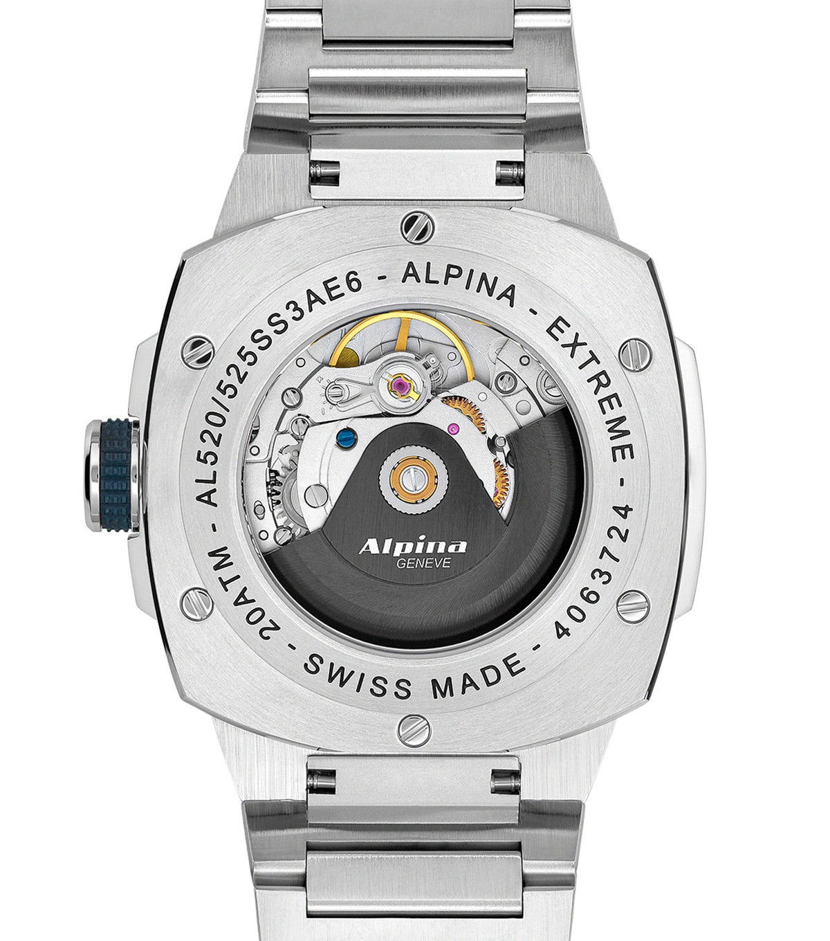 Alpiner Blue Automatic Watch Men