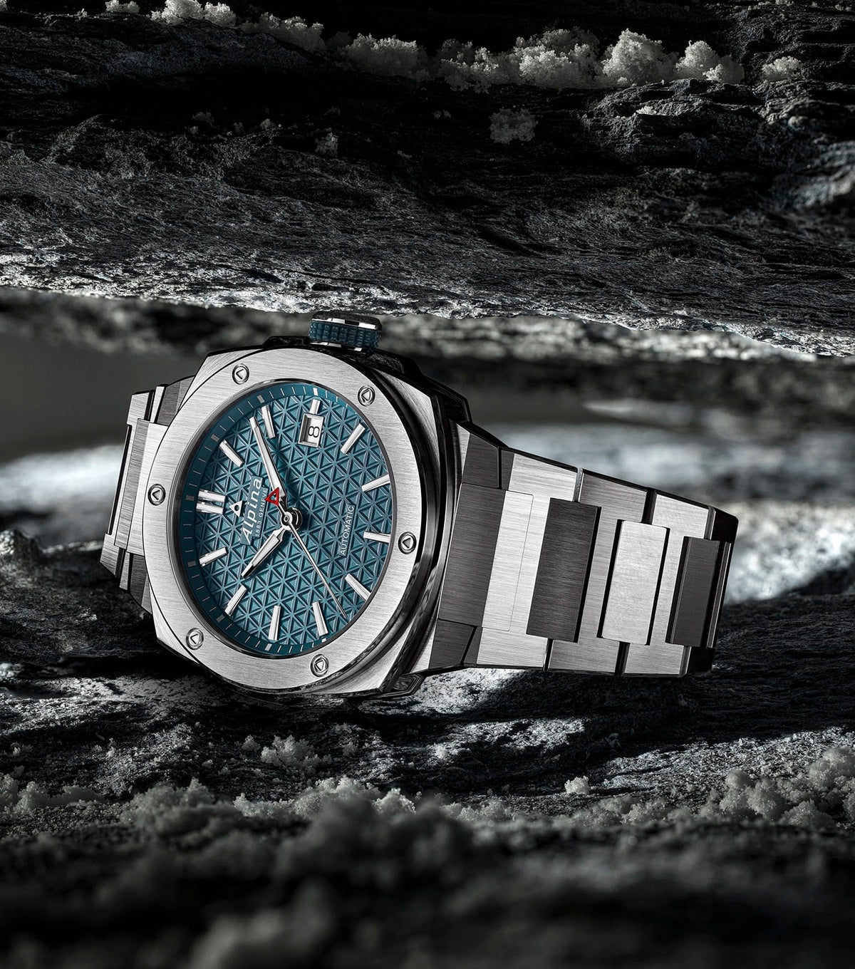 Alpiner Blue Automatic Watch Men
