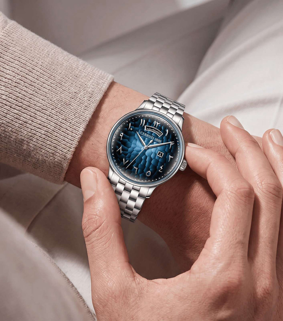 Cerruti 1881 Dervio Blue Dial Men Watch