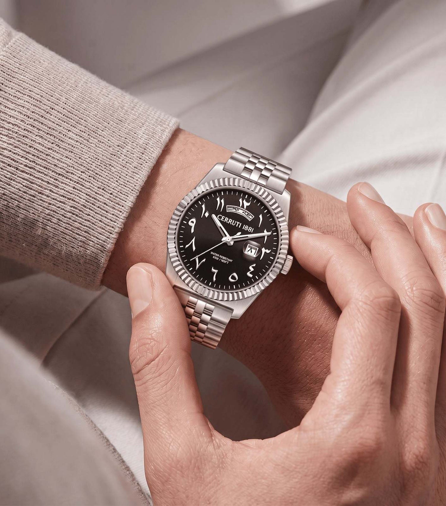 Cerruti 1881 Chienti Black Dial Men Watch